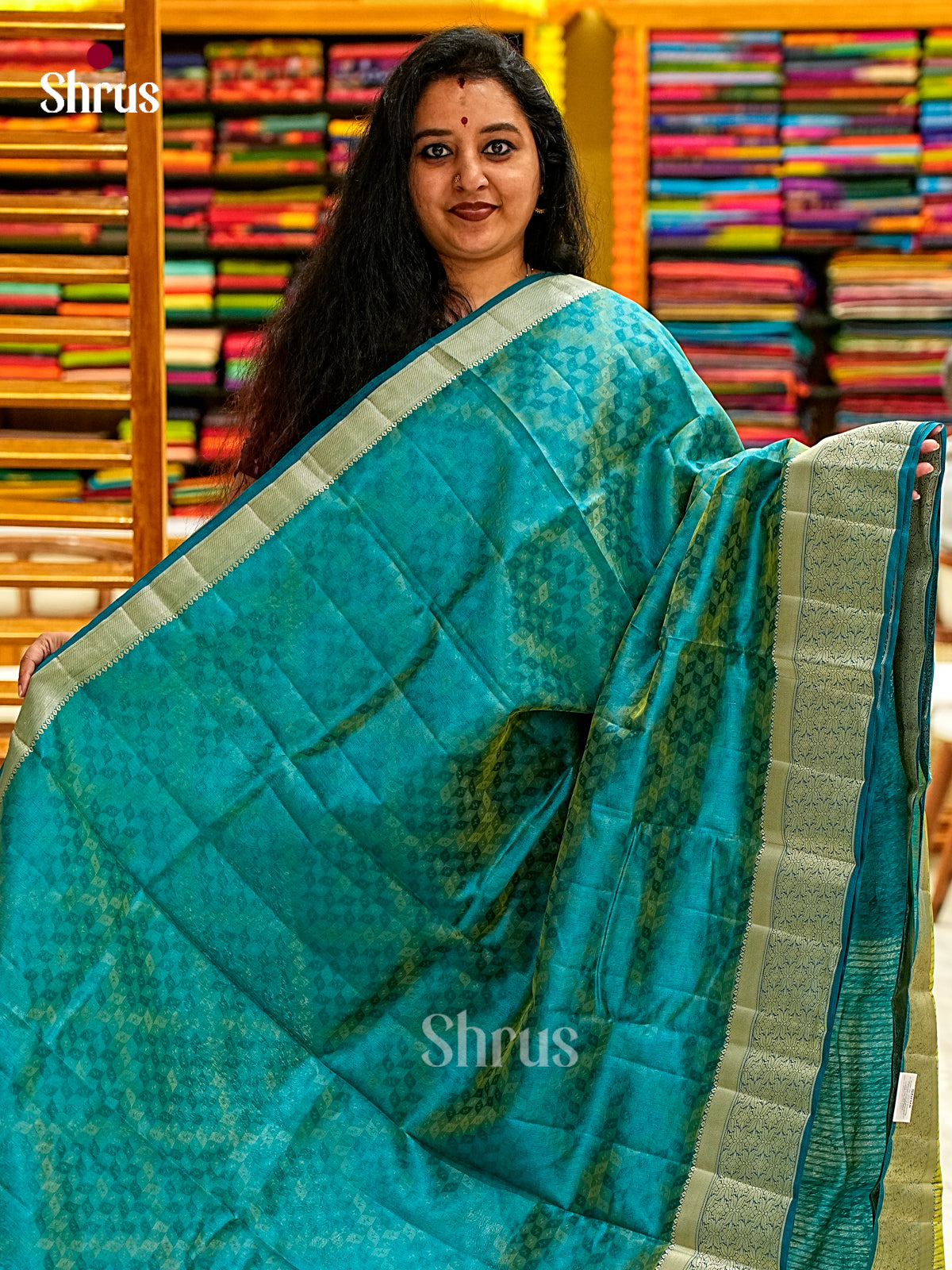 Semi Rawsilk Saree - EI21202