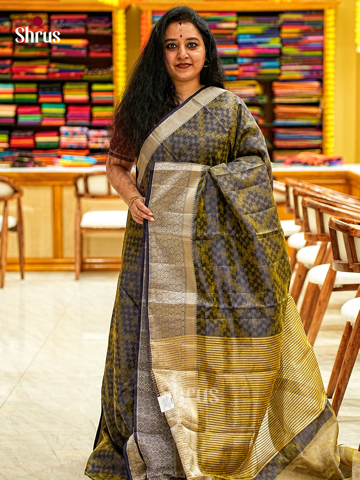 Semi Rawsilk Saree - EI21204