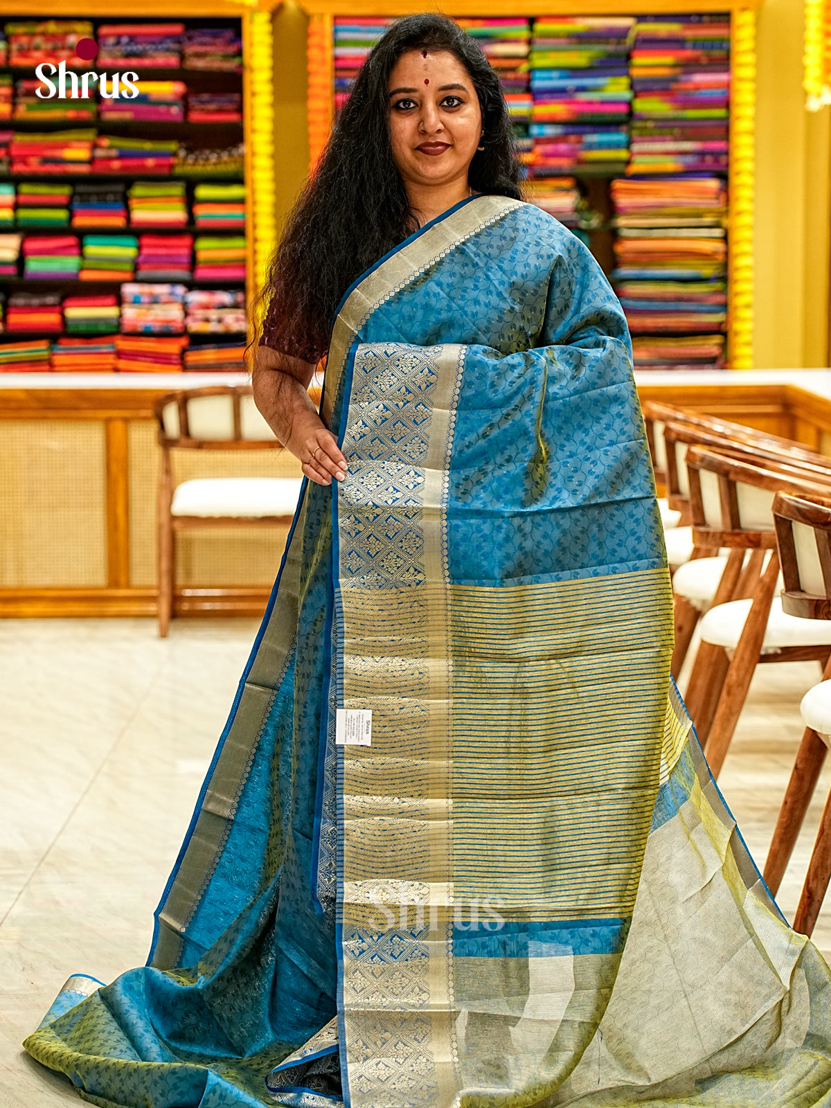 Semi Rawsilk Saree - EI21205