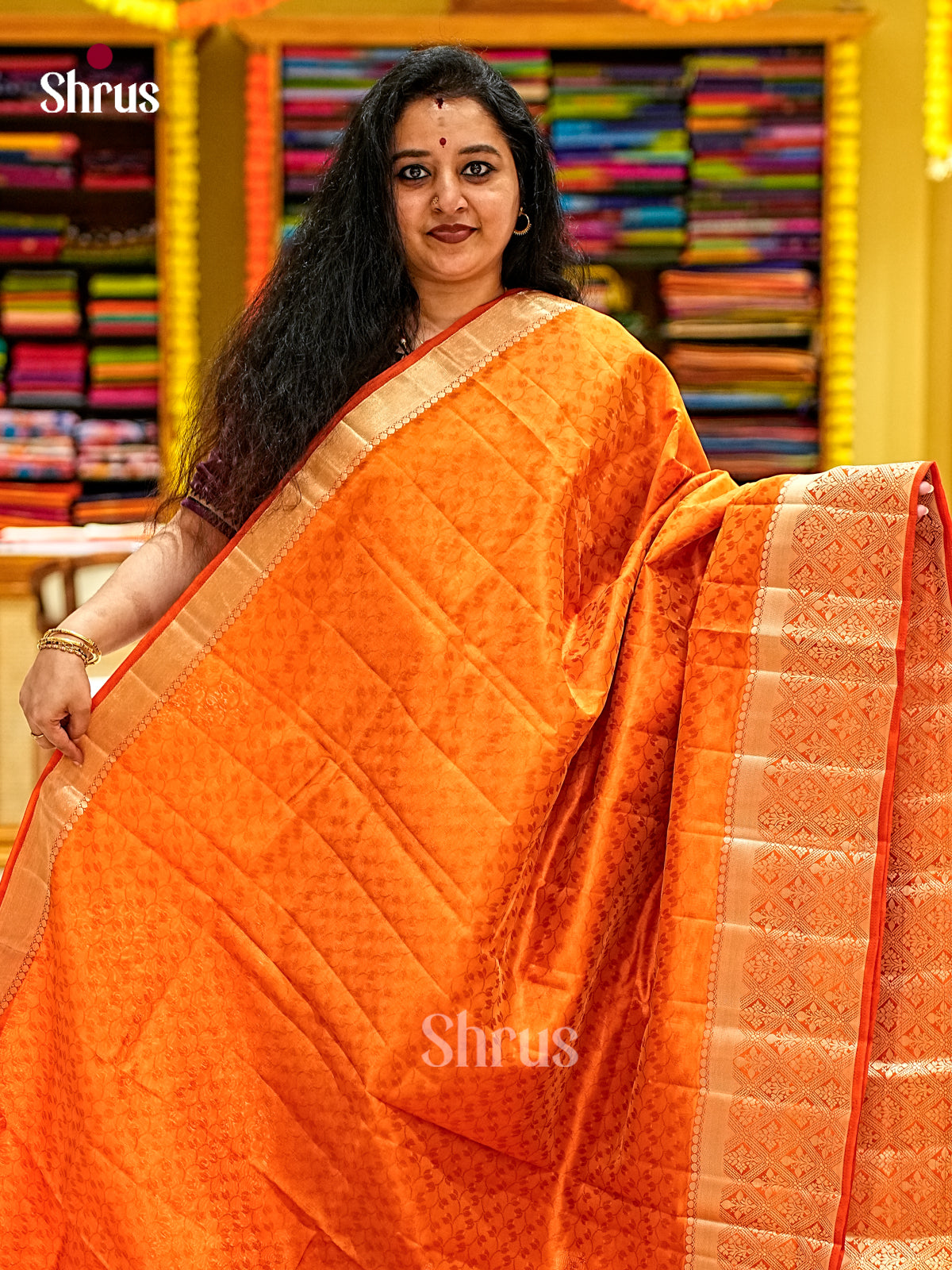 Semi Rawsilk Saree - EI21207
