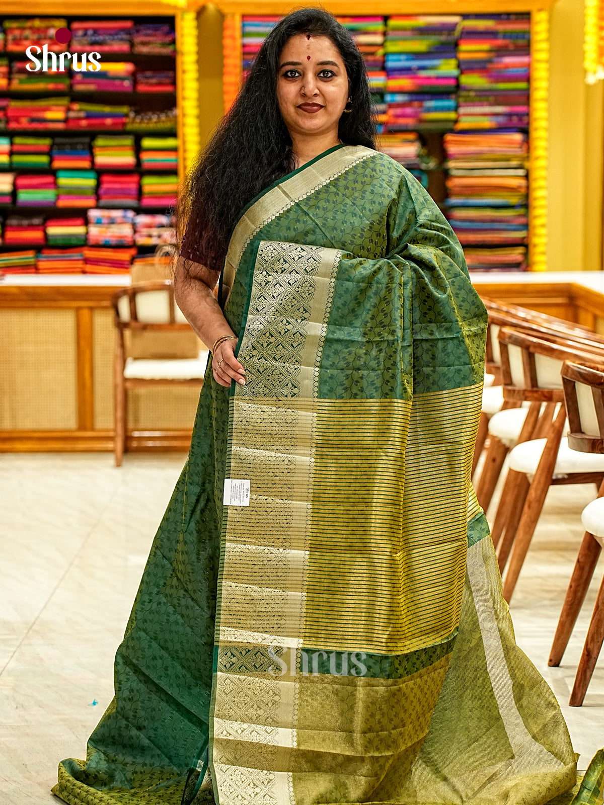 Semi Rawsilk Saree - EI21209