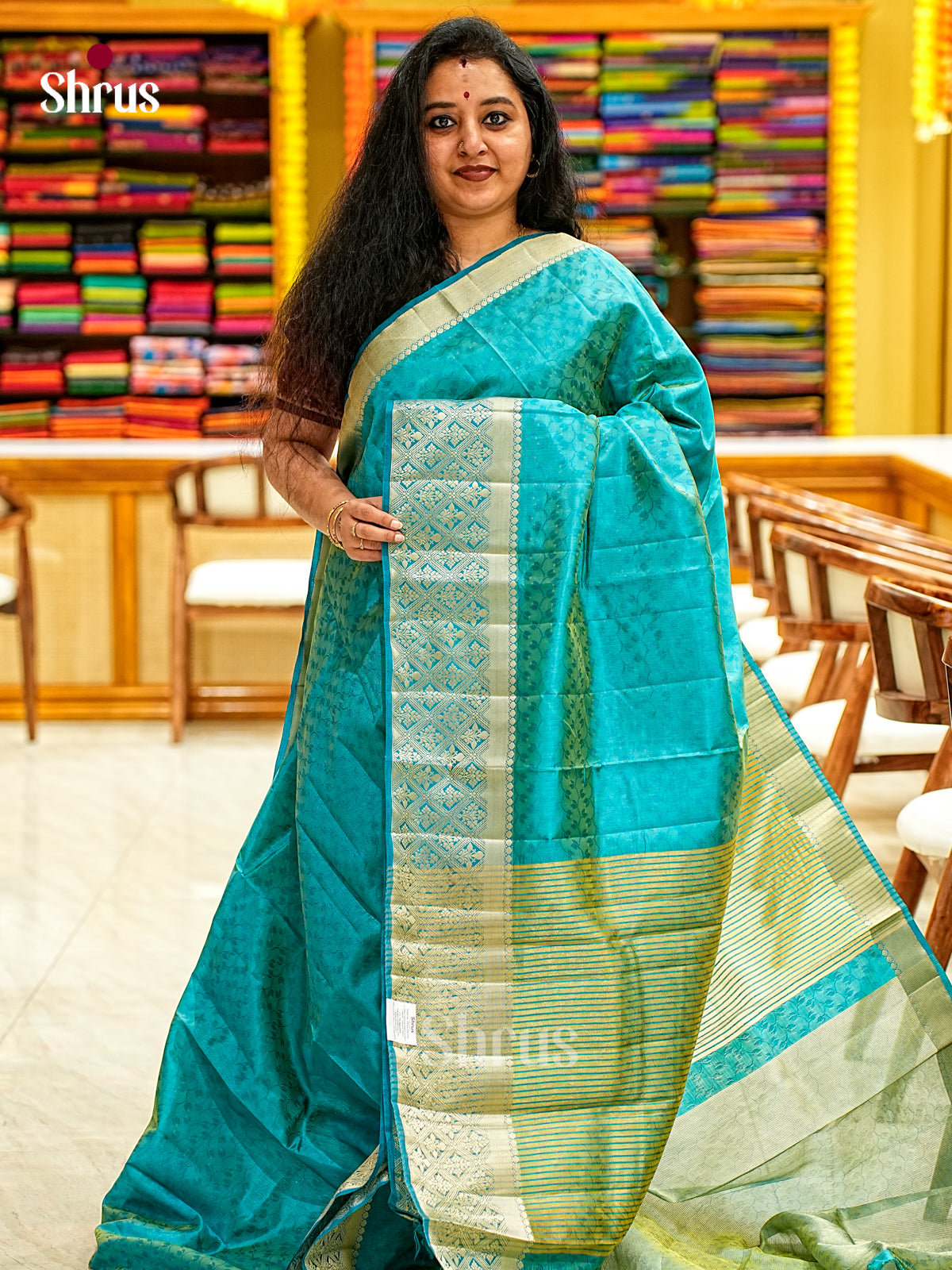 Semi Rawsilk Saree - EI21211