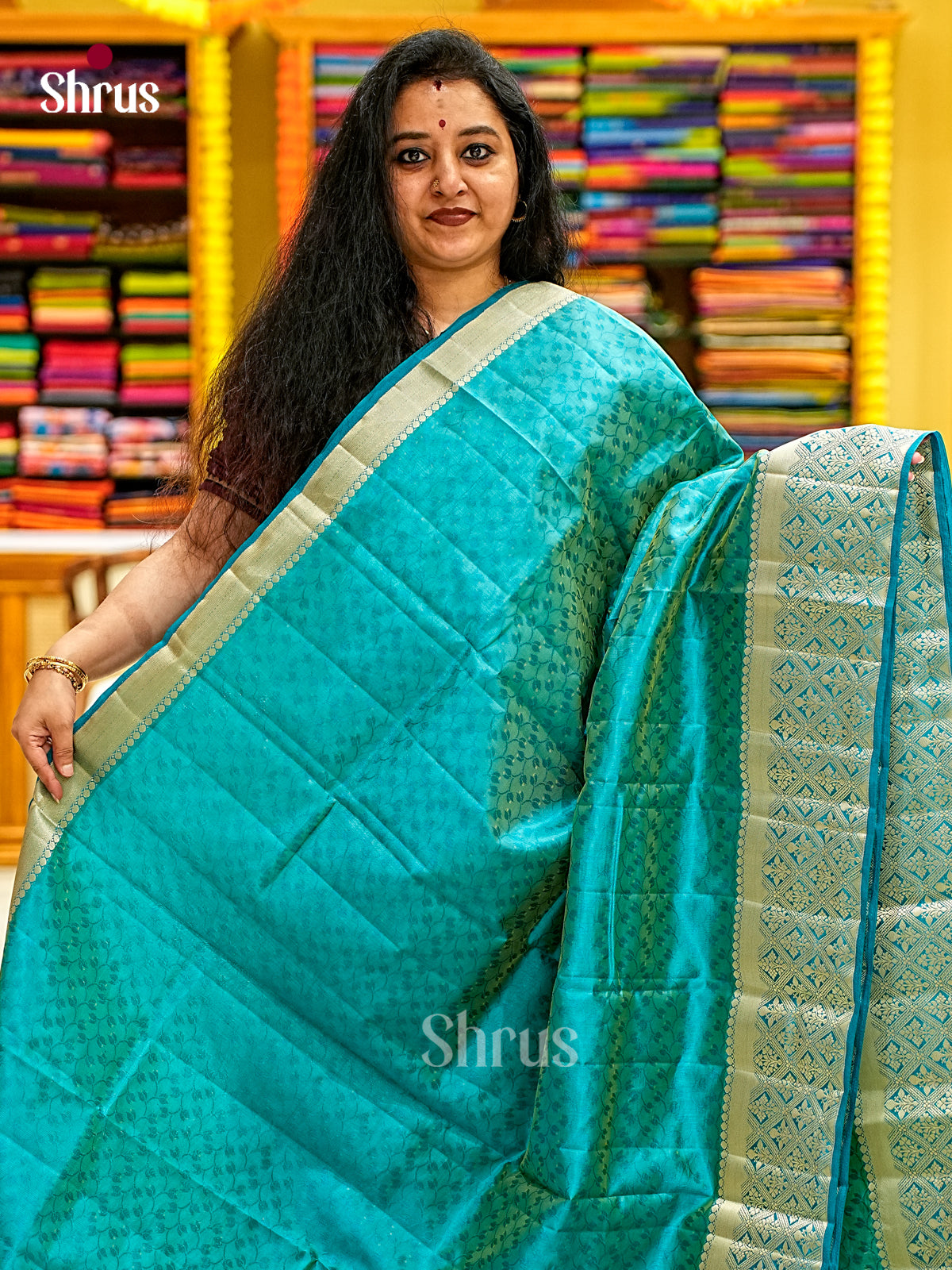 Semi Rawsilk Saree - EI21211