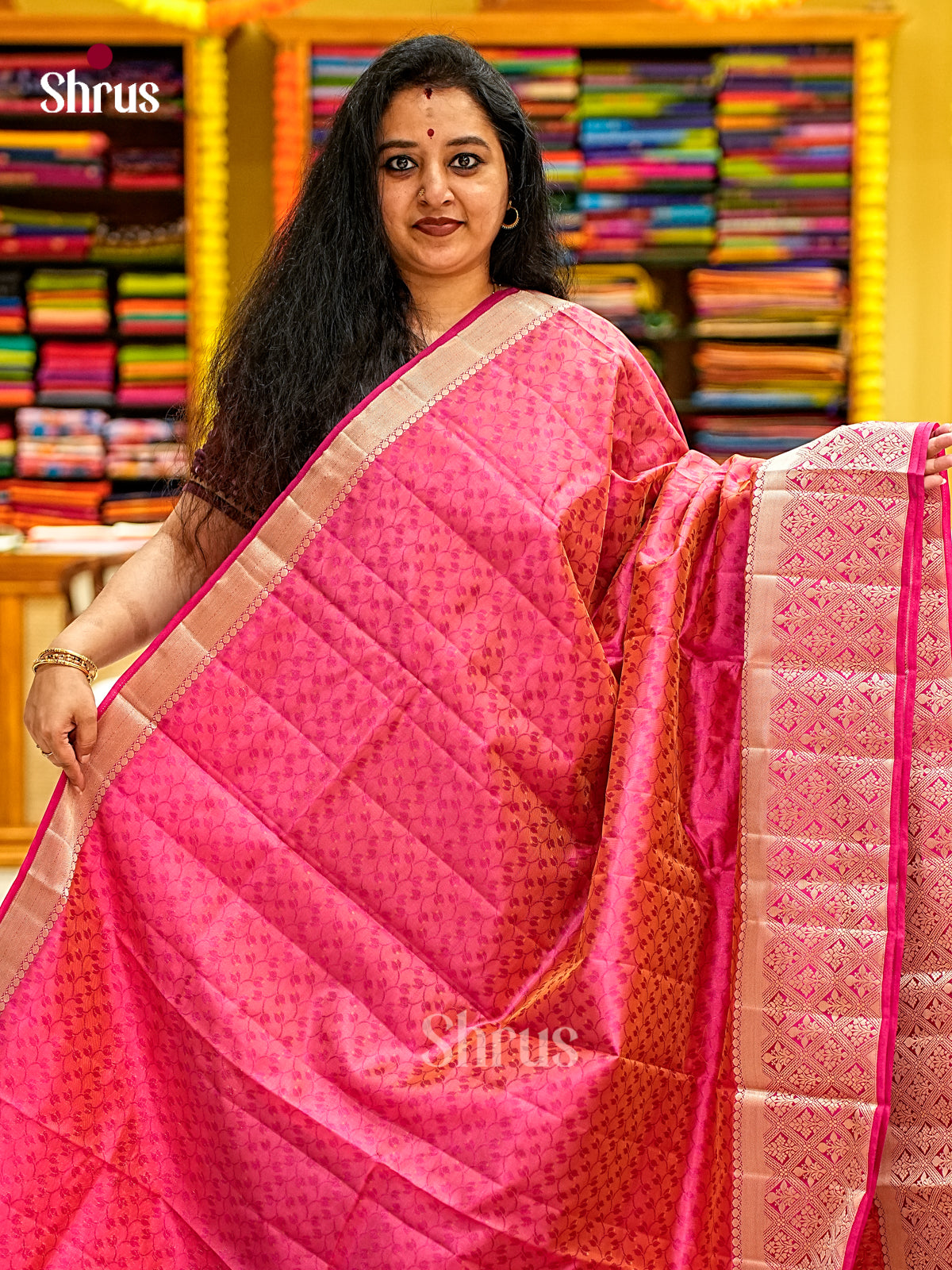 Semi Rawsilk Saree - EI21212