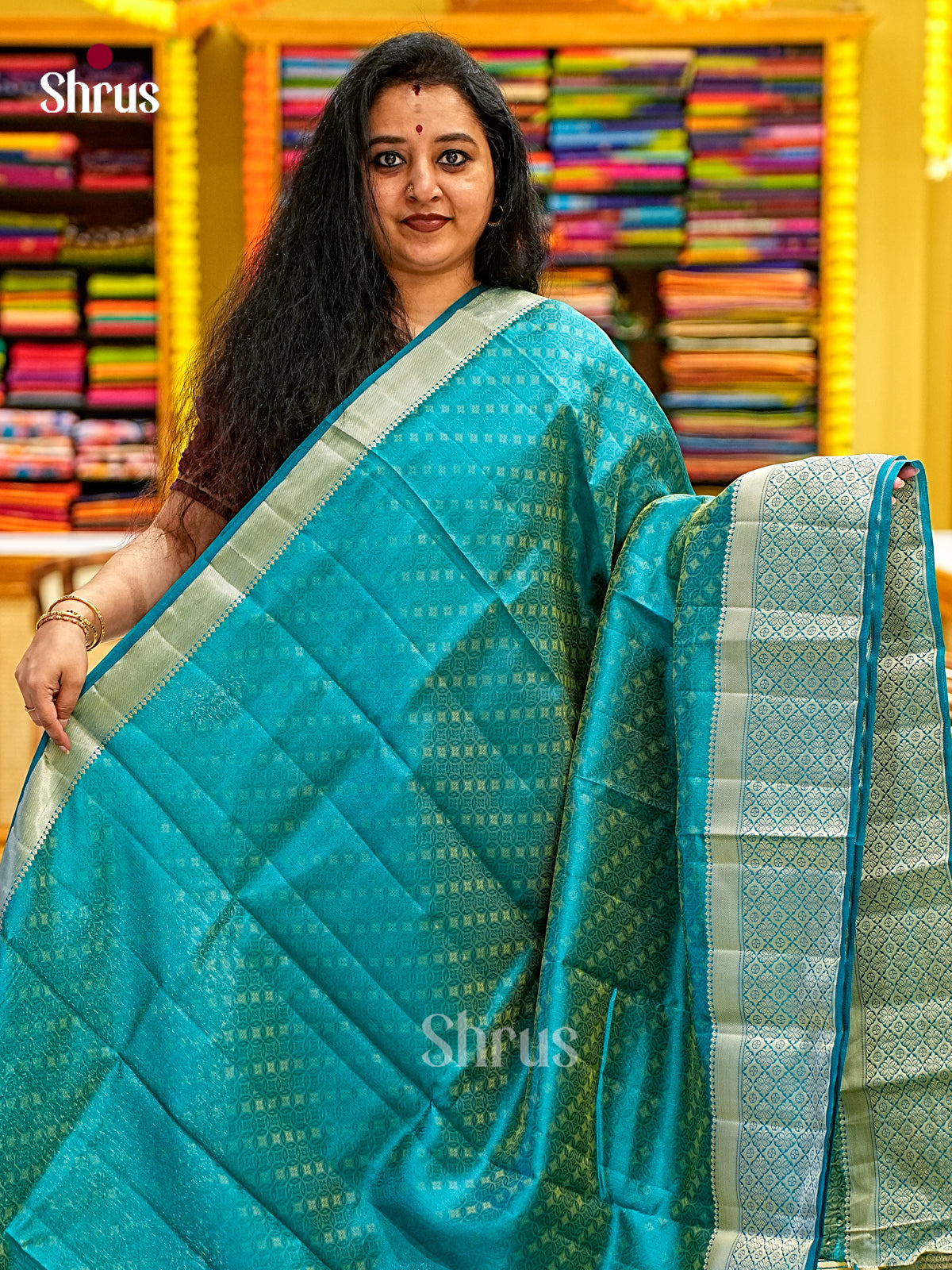 Semi Rawsilk Saree - EI21219