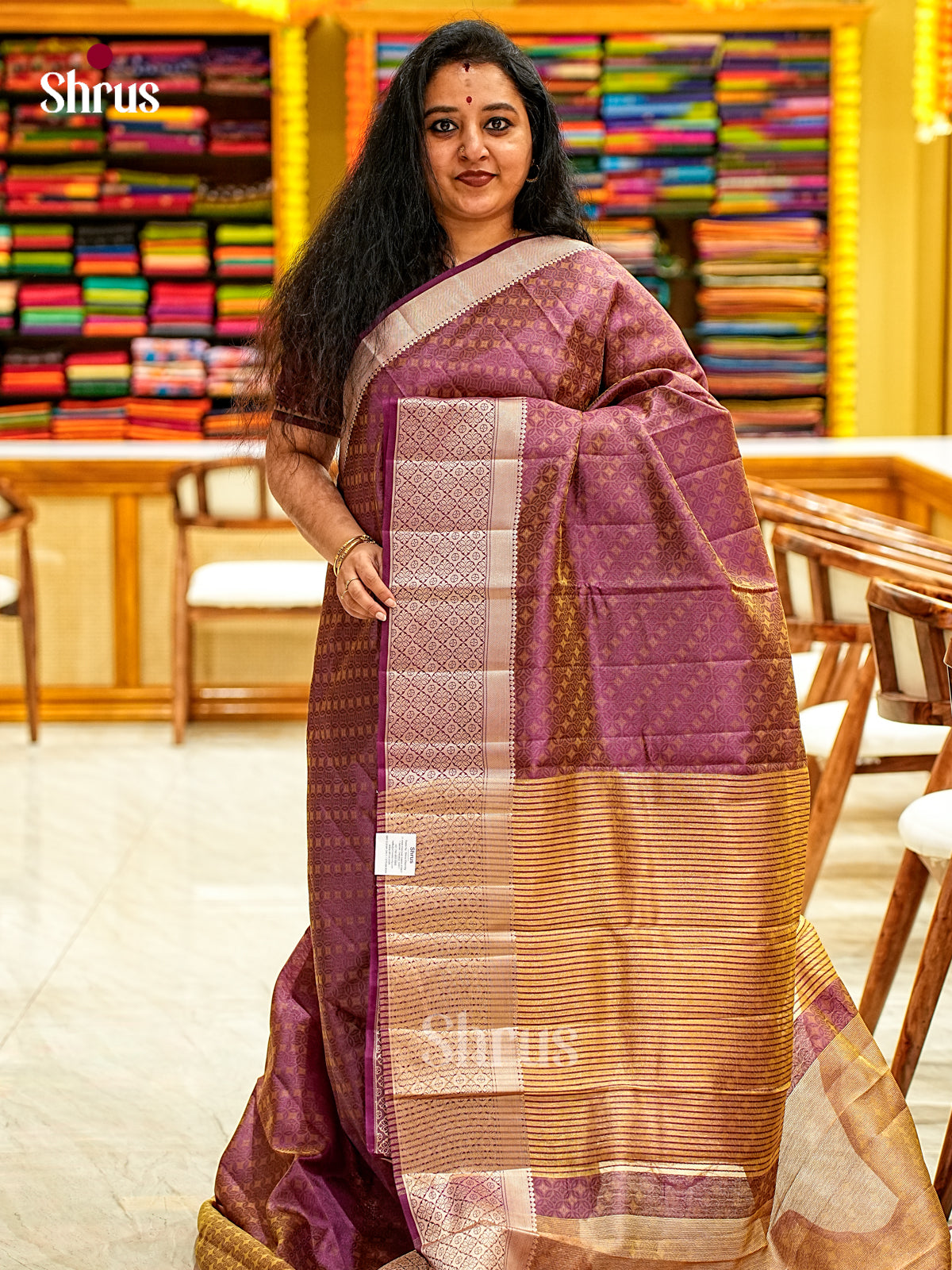 Semi Rawsilk Saree - EI21223