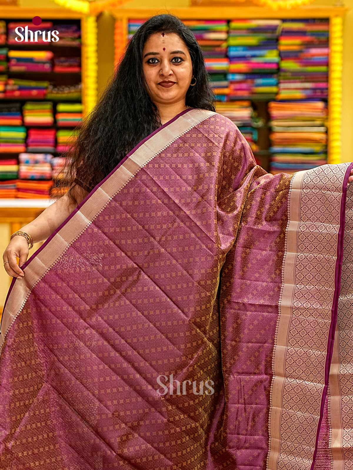 Semi Rawsilk Saree - EI21223
