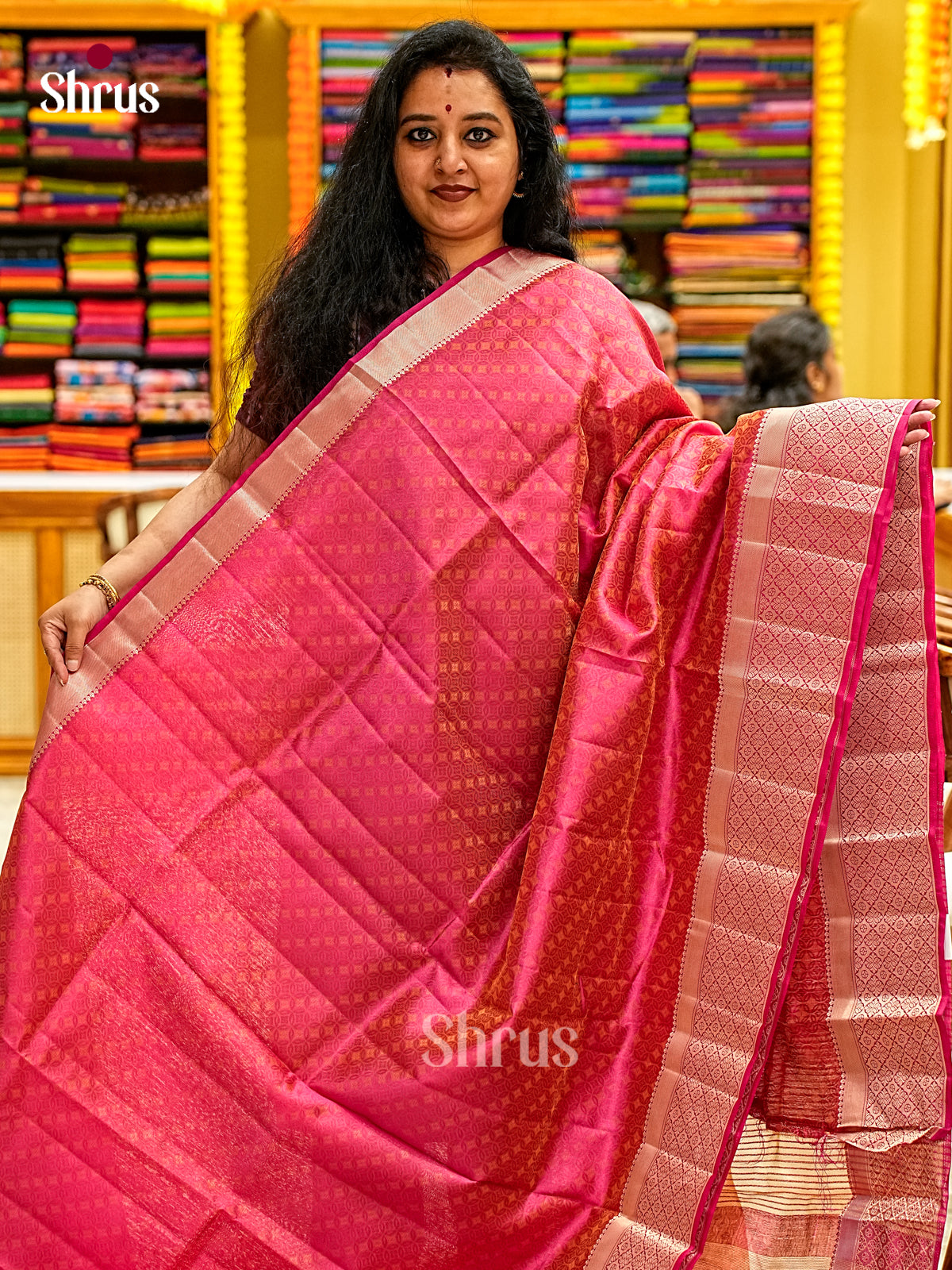 Semi Rawsilk Saree - EI21224