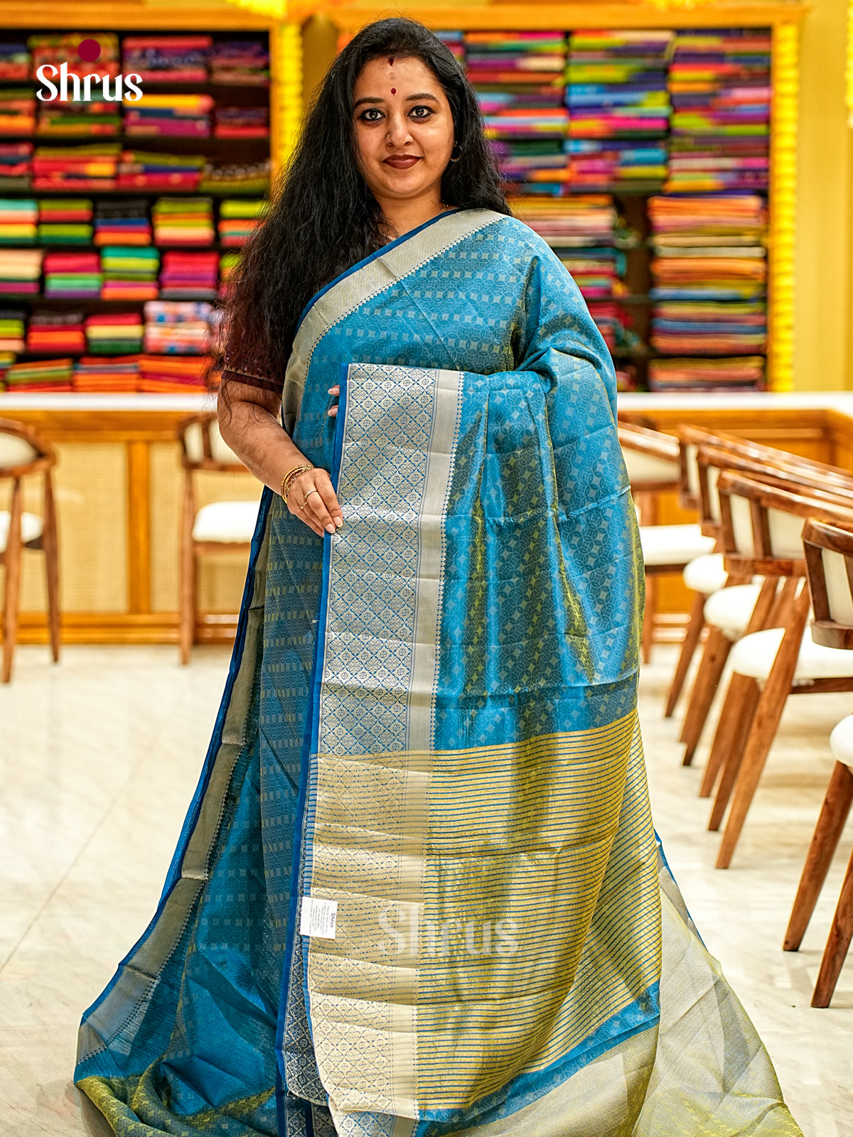 Semi Rawsilk Saree - EI21226