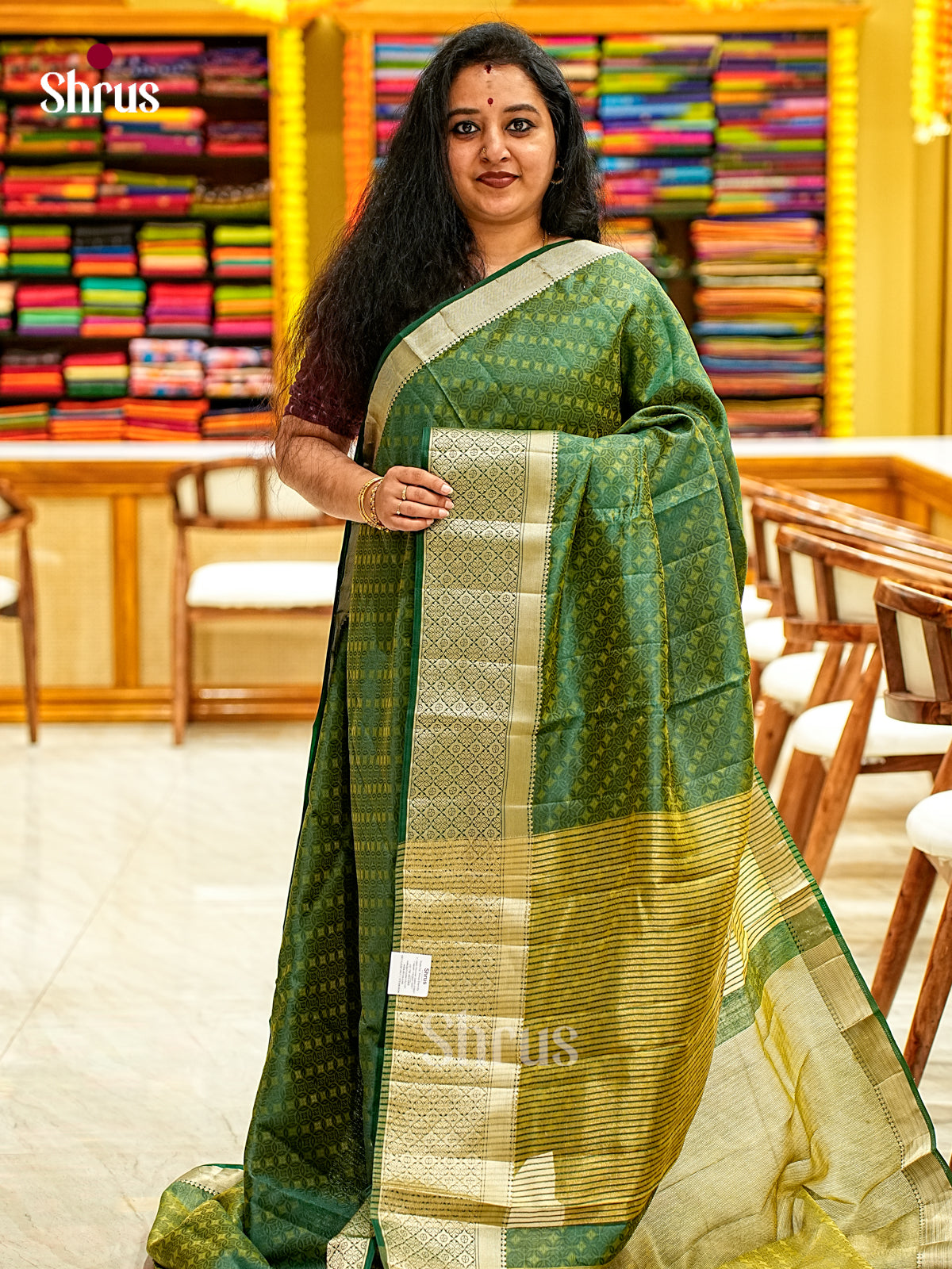 Semi Rawsilk Saree - EI21227