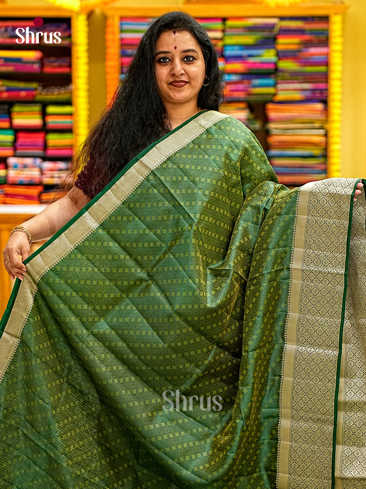 Semi Rawsilk Saree - EI21227