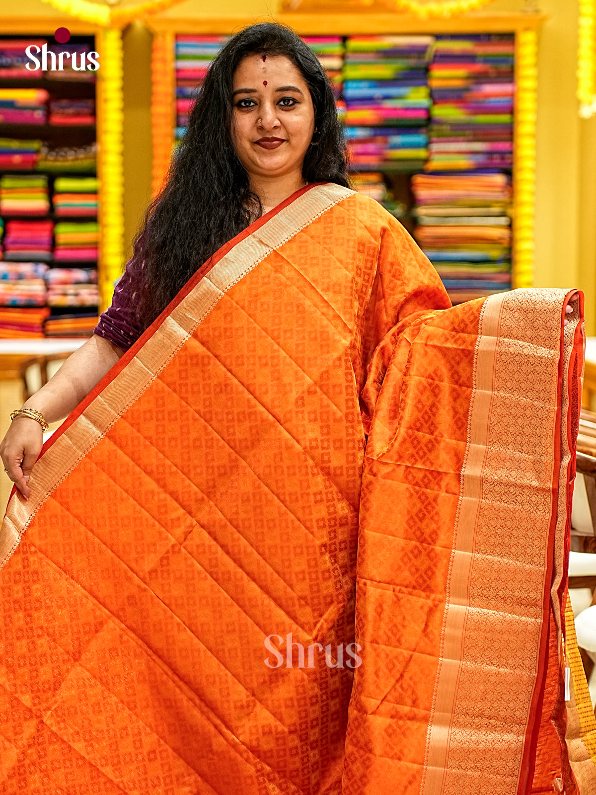Semi Rawsilk Saree - EI21228