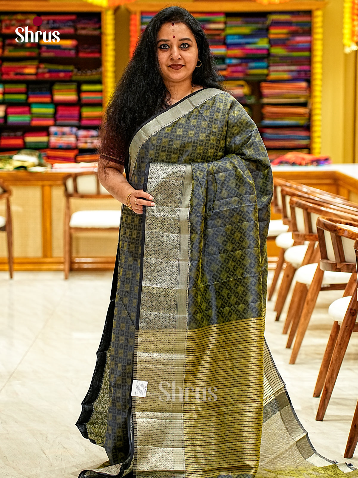 Semi Rawsilk Saree - EI21229