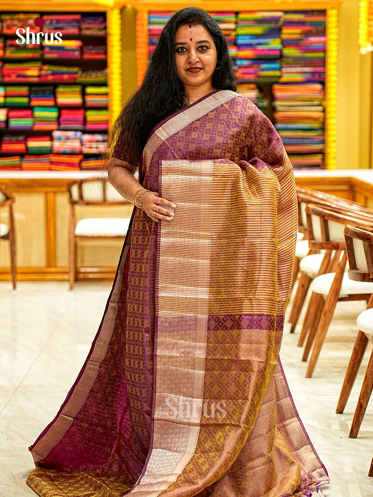 Semi Rawsilk Saree - EI21233