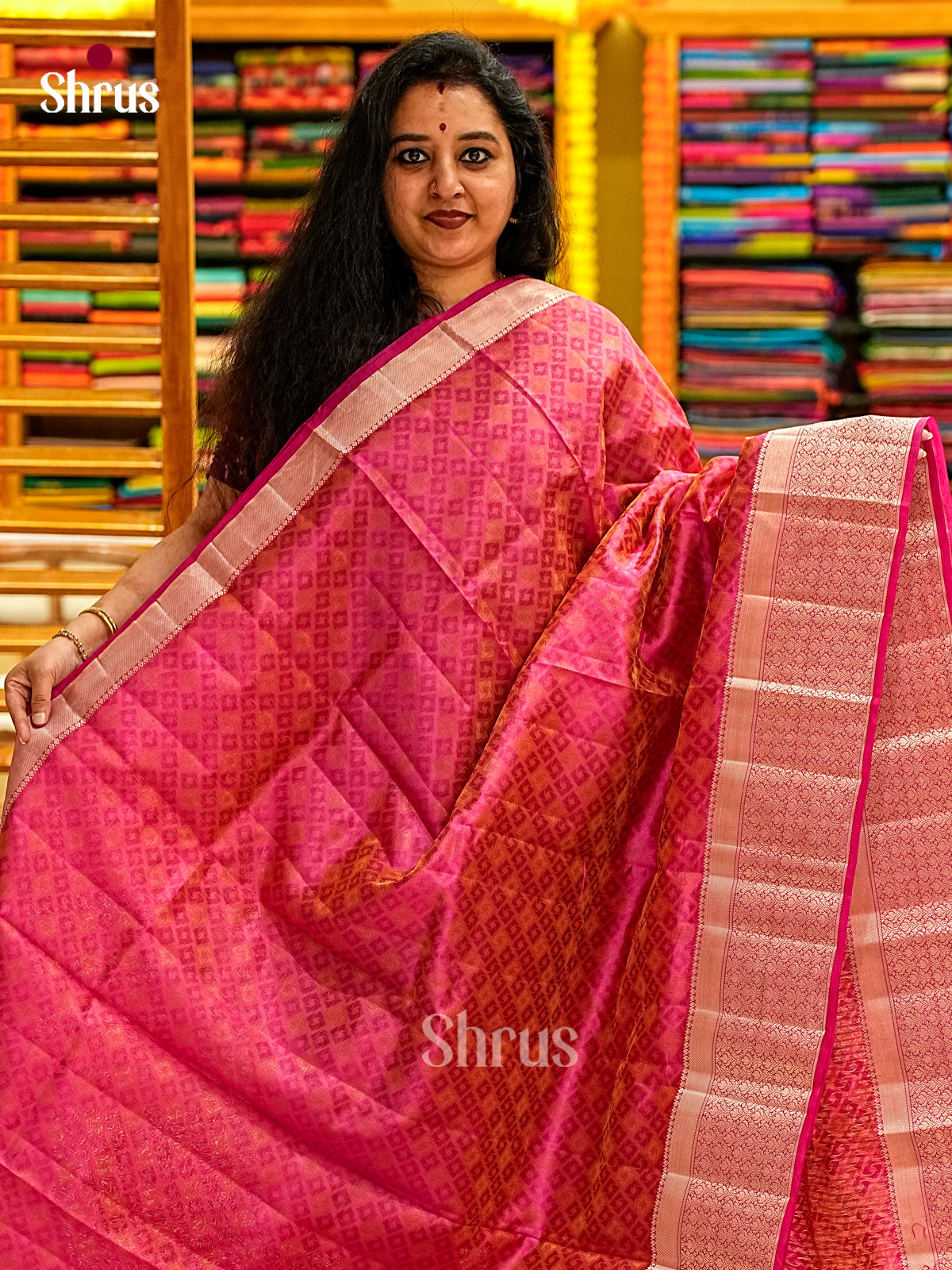 Semi Rawsilk Saree - EI21234