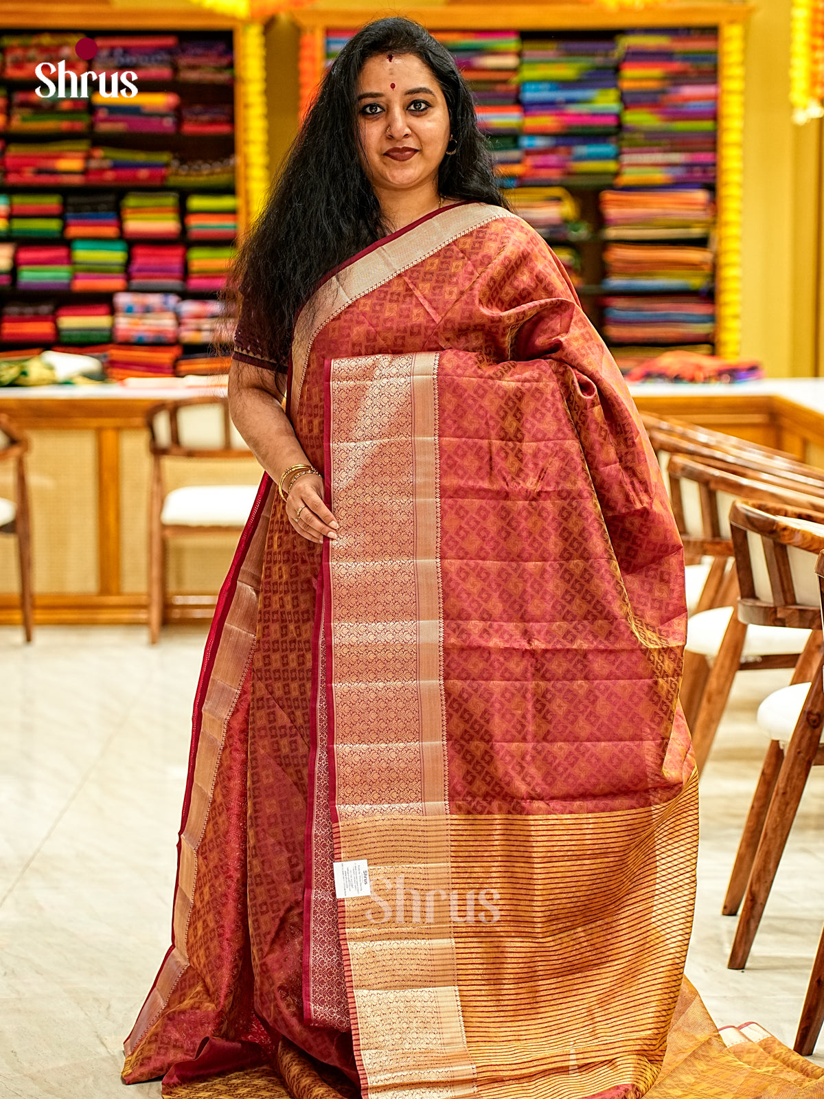 Semi Rawsilk Saree - EI21235