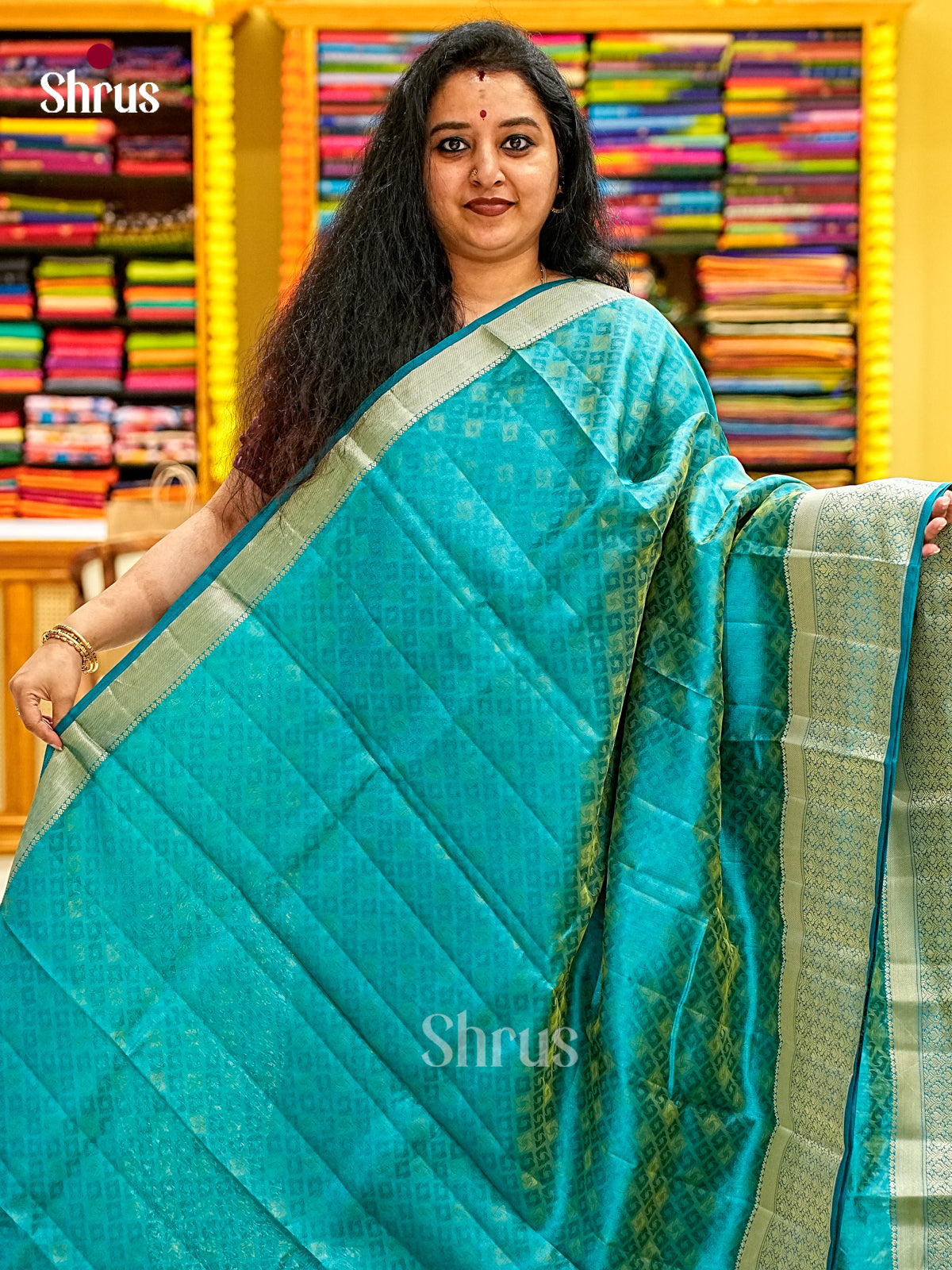 Semi Rawsilk Saree - EI21236