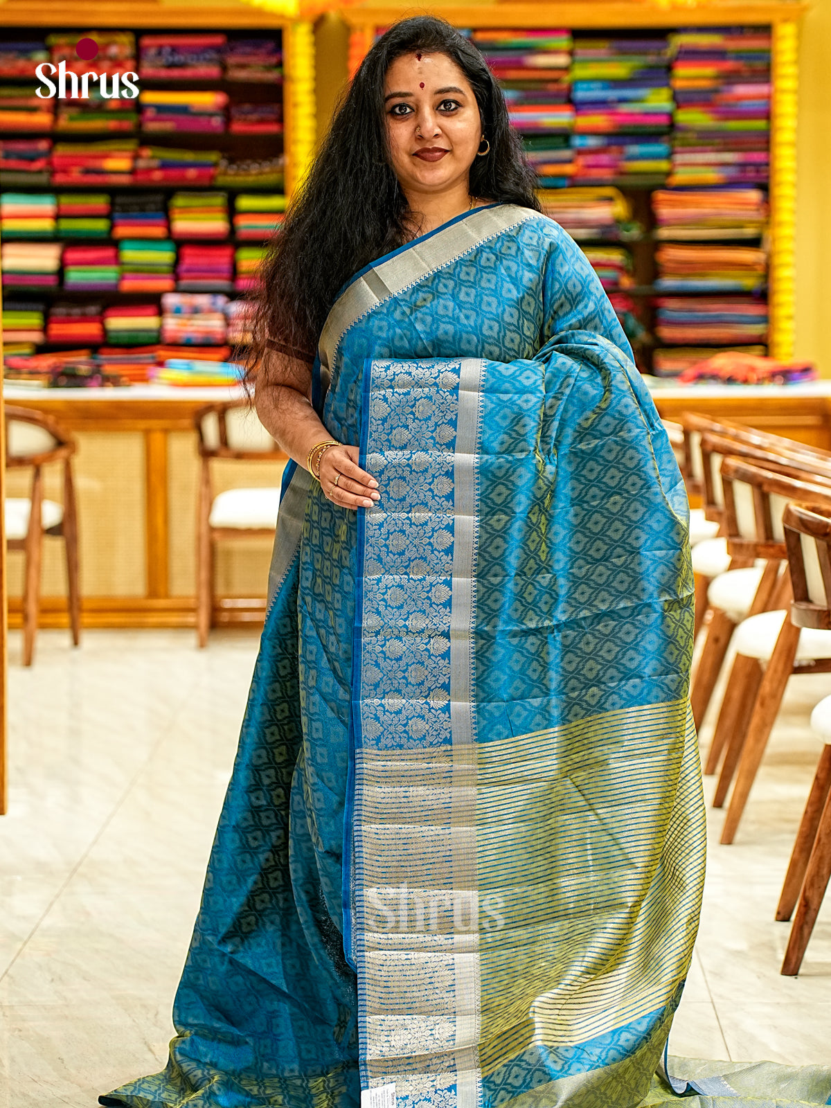 Semi Rawsilk Saree - EI21244