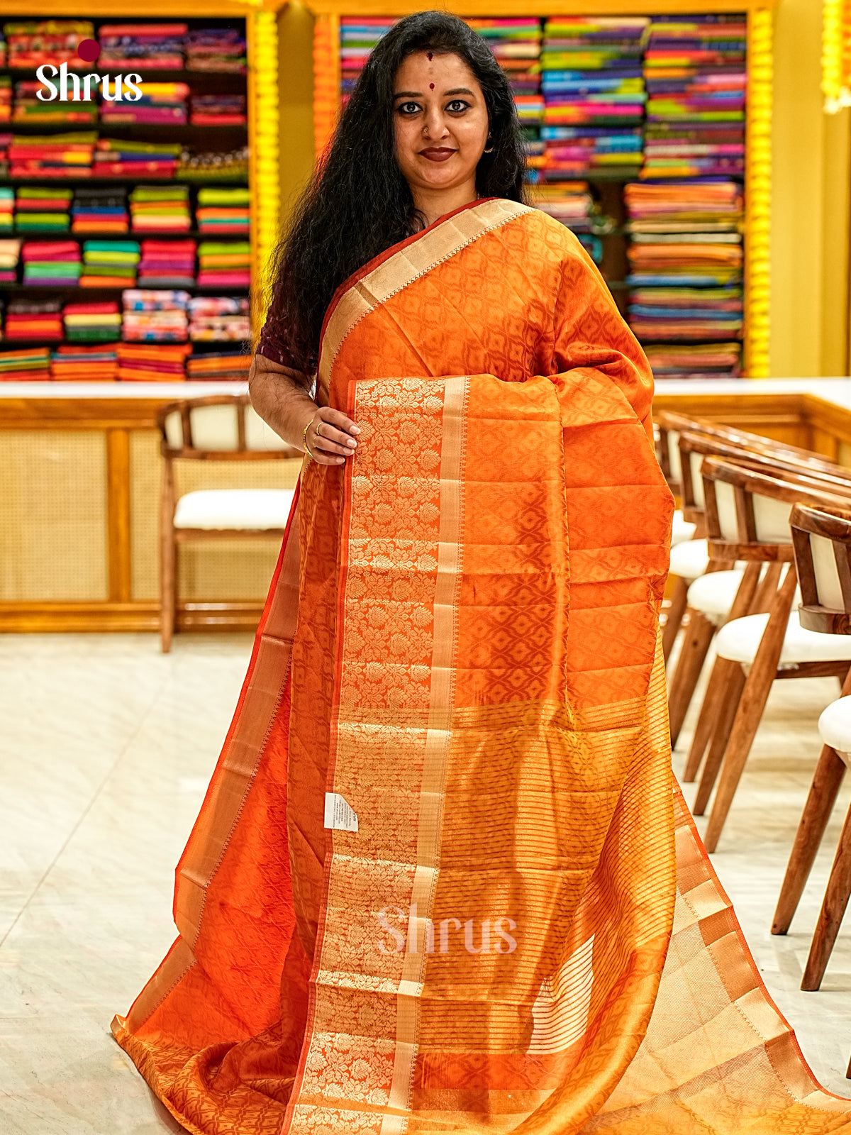 Semi Rawsilk Saree - EI21246