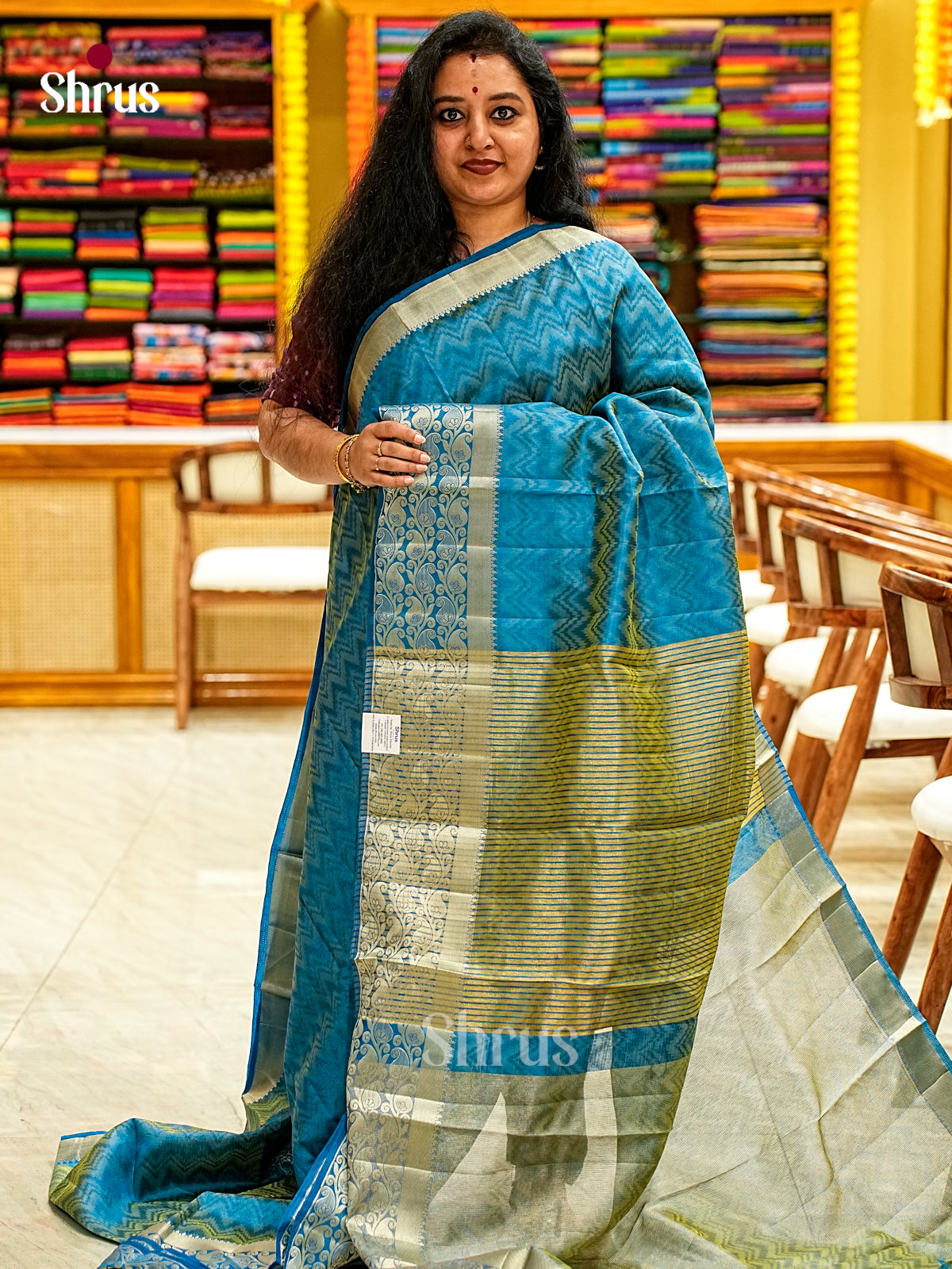 Semi Rawsilk Saree - EI21248