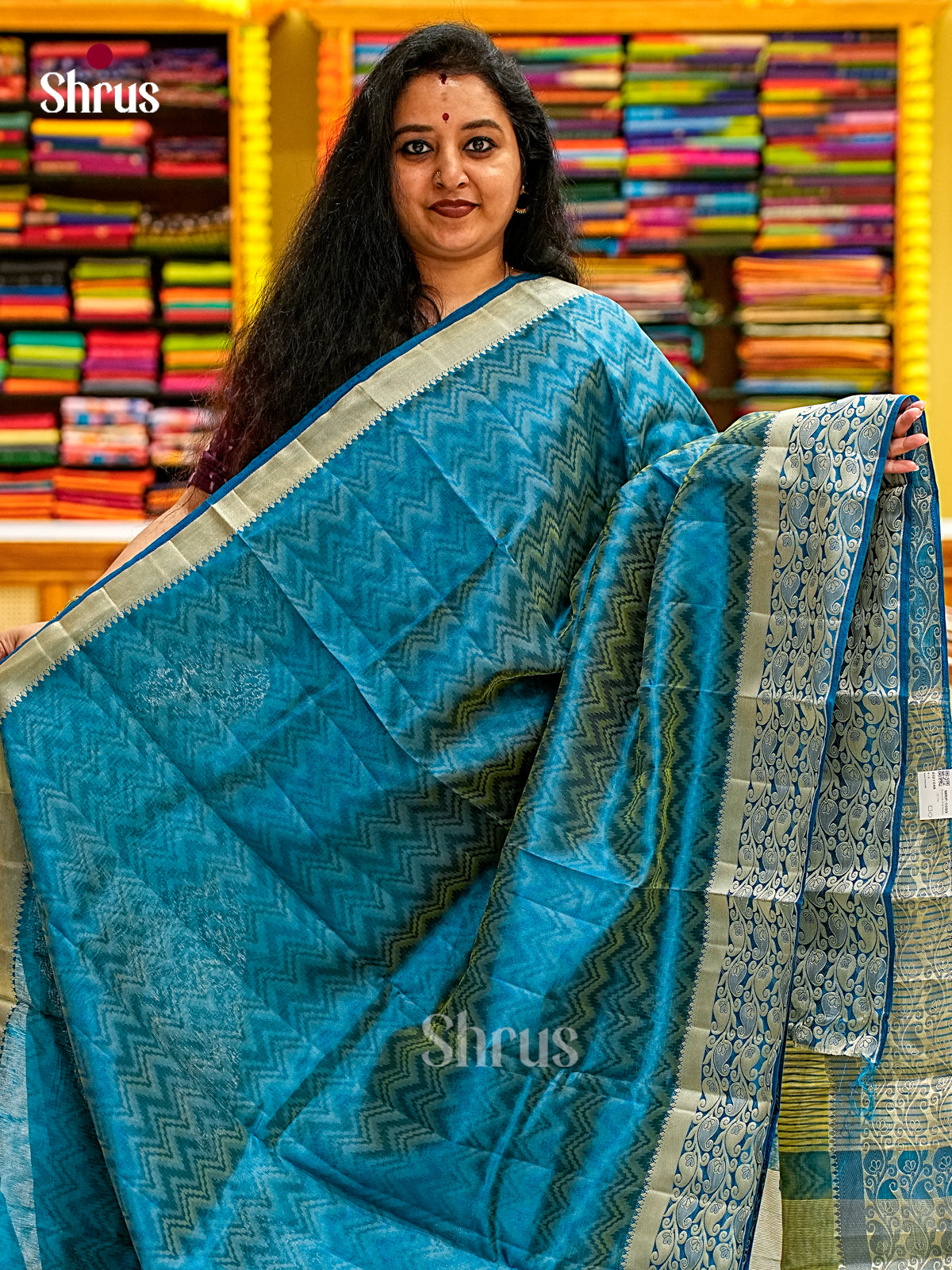 Semi Rawsilk Saree - EI21248