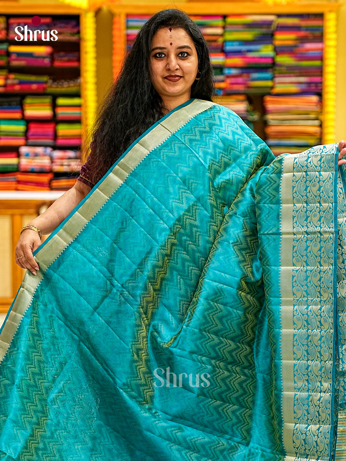 Semi Rawsilk Saree - EI21253