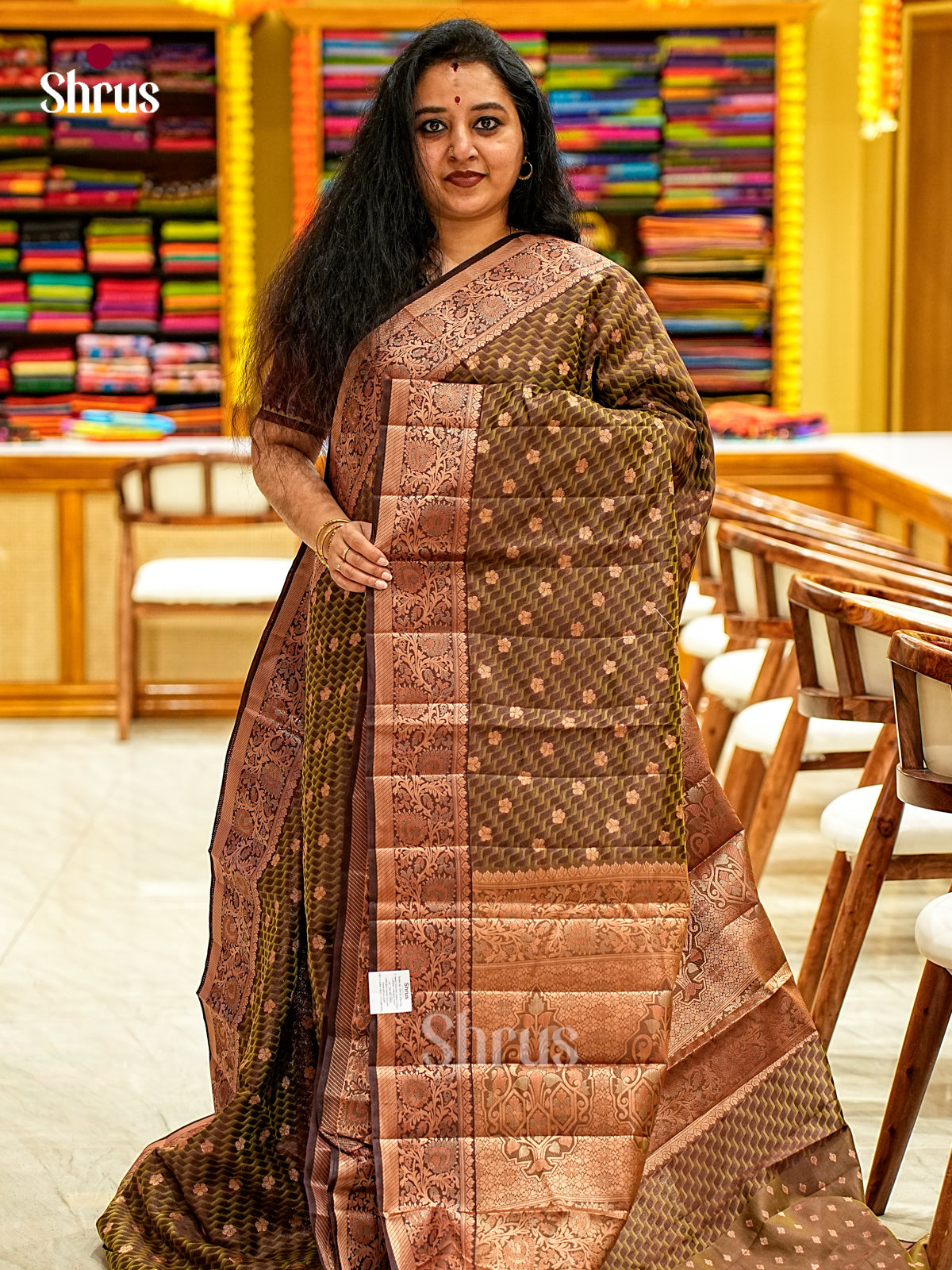 Semi Rawsilk Saree - EI21271