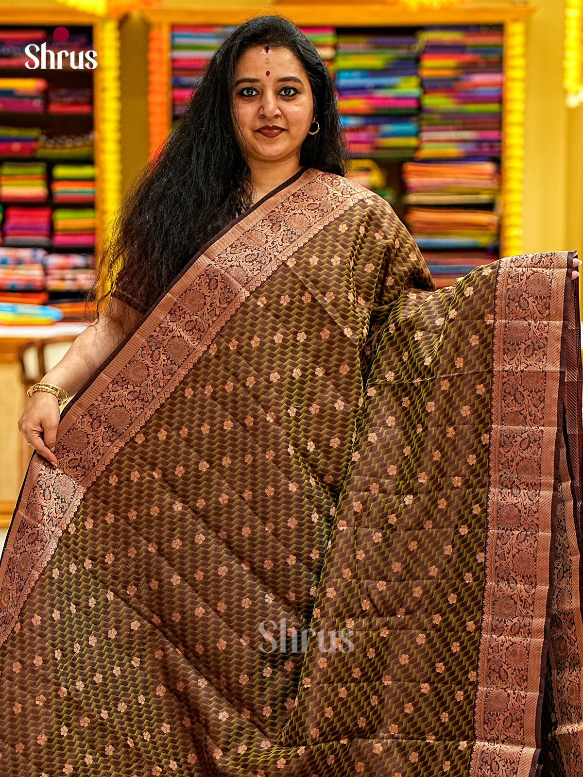 Semi Rawsilk Saree - EI21271