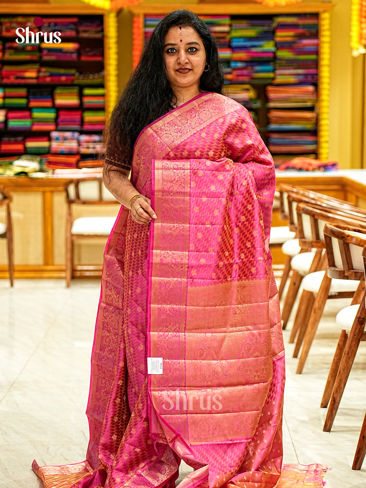 Semi Rawsilk Saree - EI21272