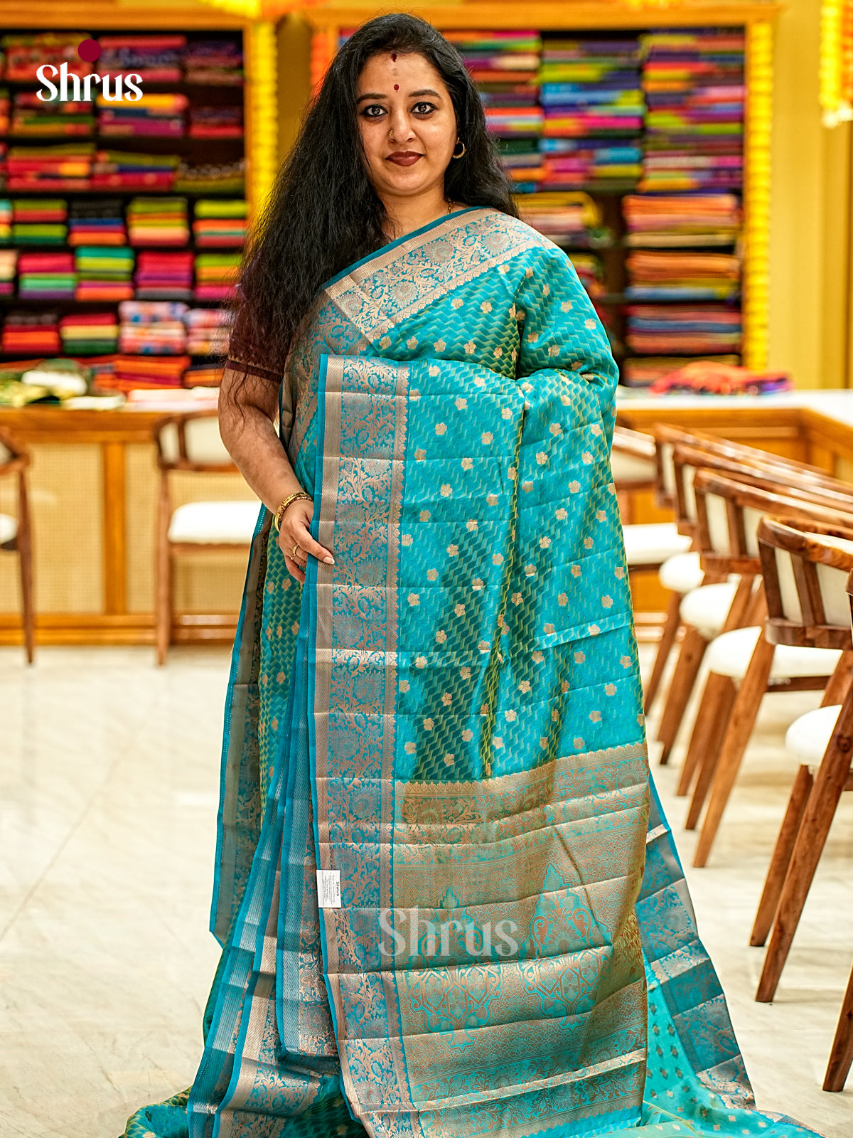Semi Rawsilk Saree - EI21275