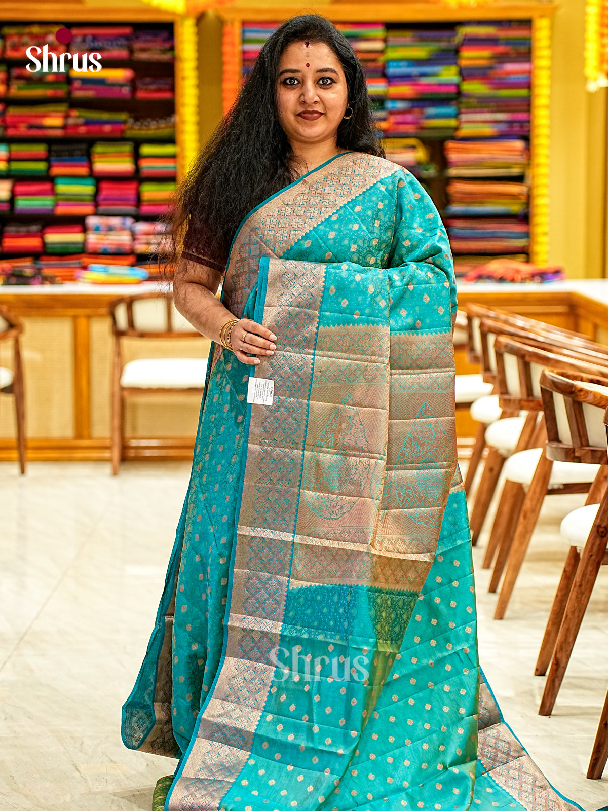 Semi Rawsilk Saree - EI21292