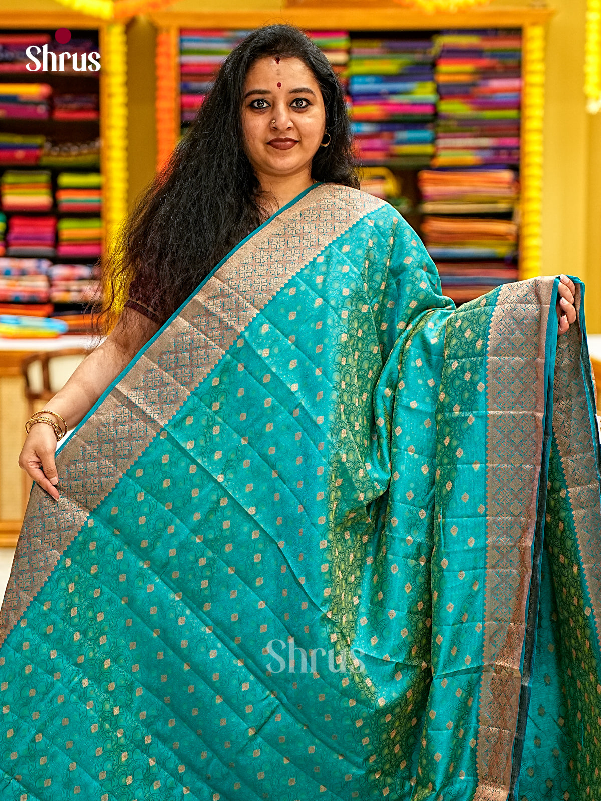 Semi Rawsilk Saree - EI21292