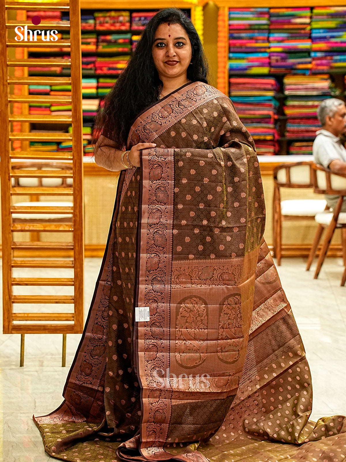 Semi Rawsilk Saree - EI21299