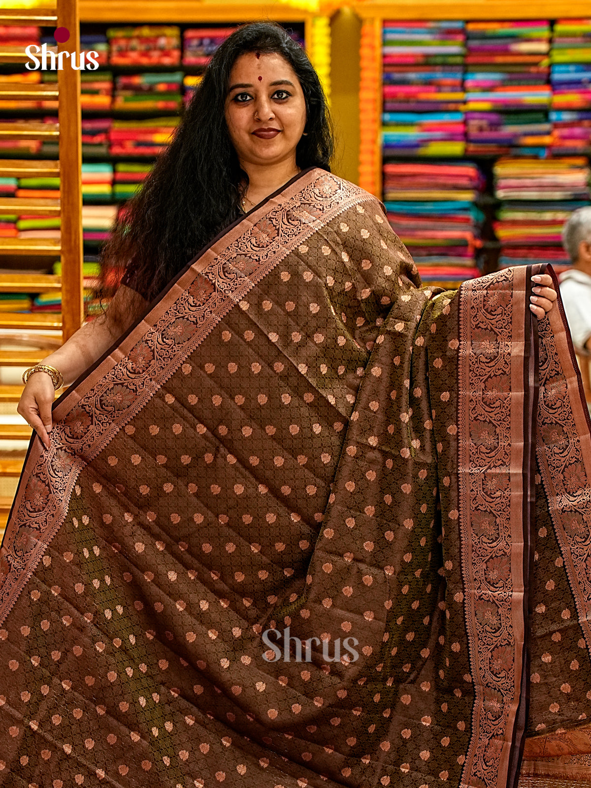 Semi Rawsilk Saree - EI21299
