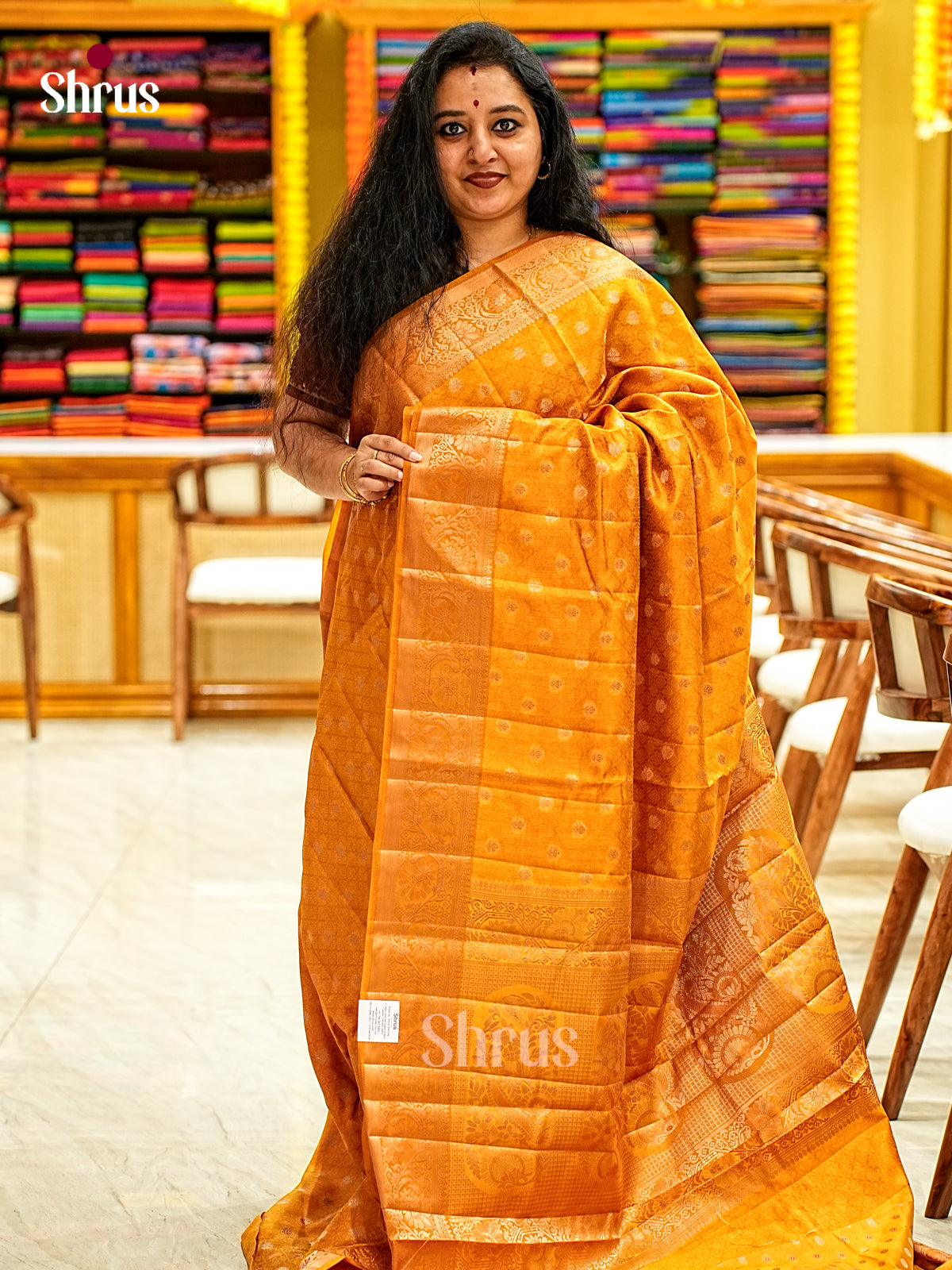 Semi Rawsilk Saree - EI21300