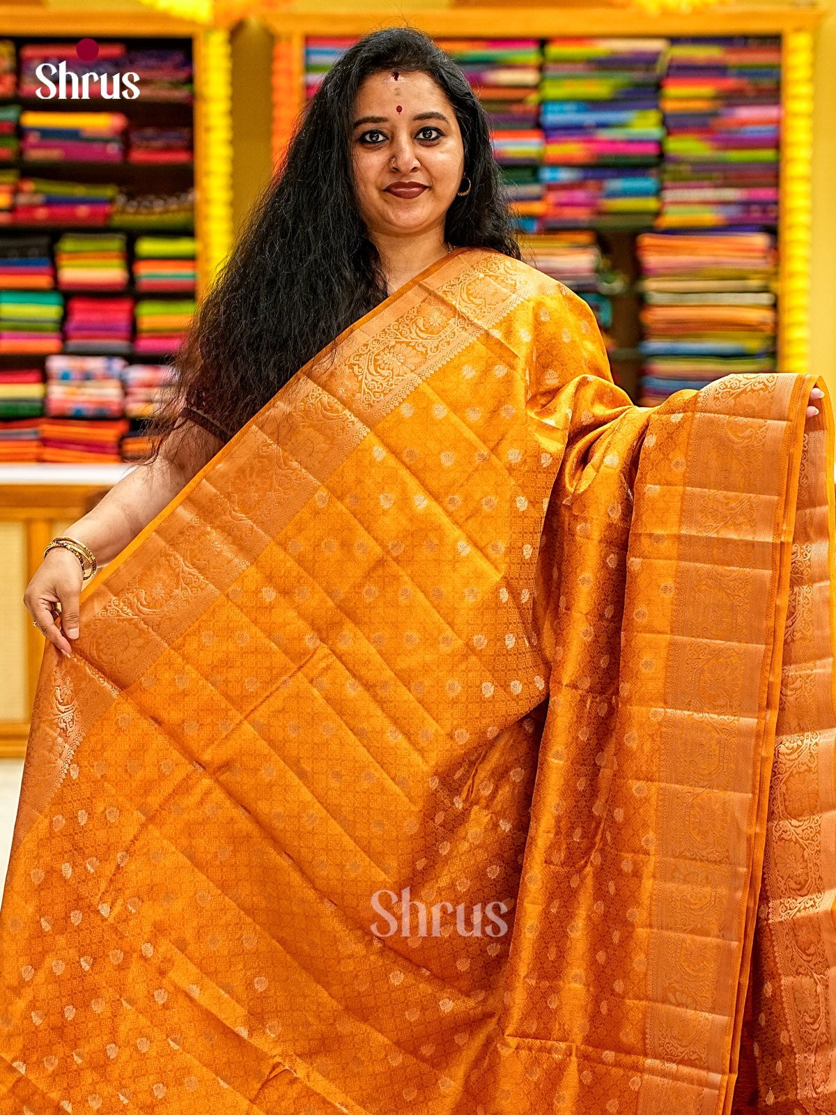 Semi Rawsilk Saree - EI21300