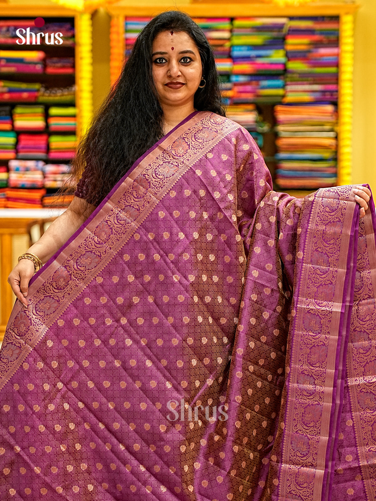Semi Rawsilk Saree - EI21302