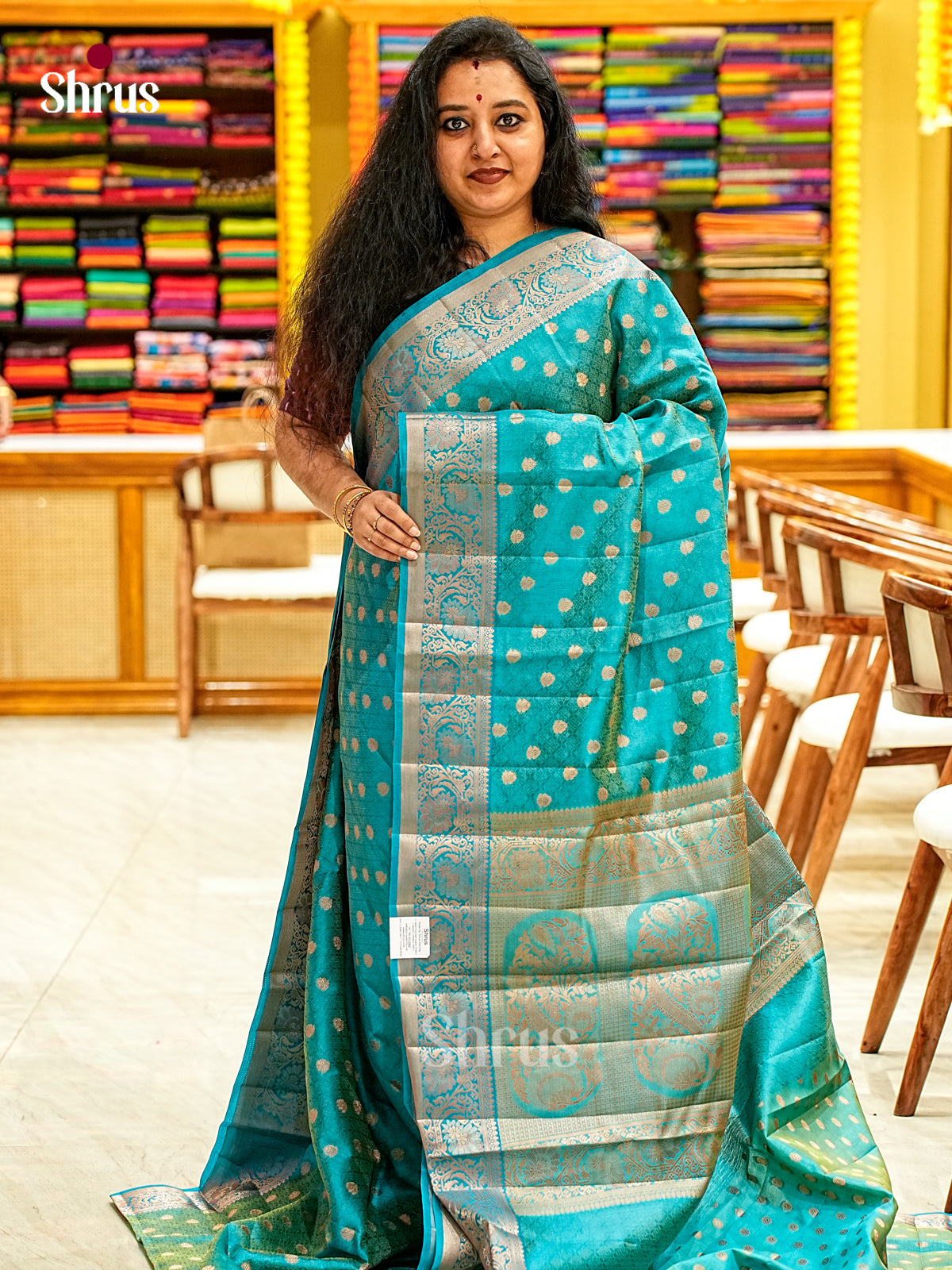 Semi Rawsilk Saree - EI21304