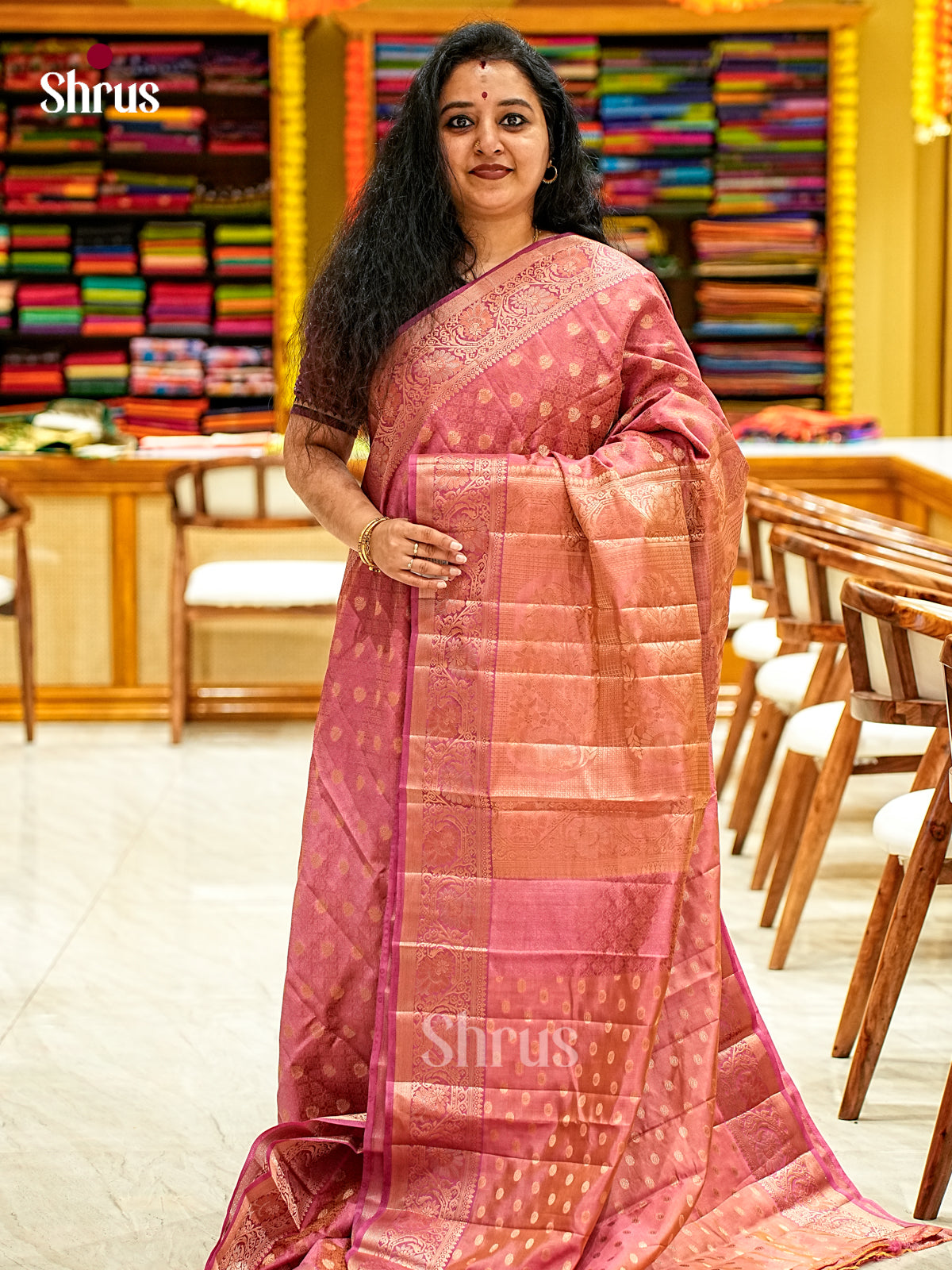 Semi Rawsilk Saree - EI21305