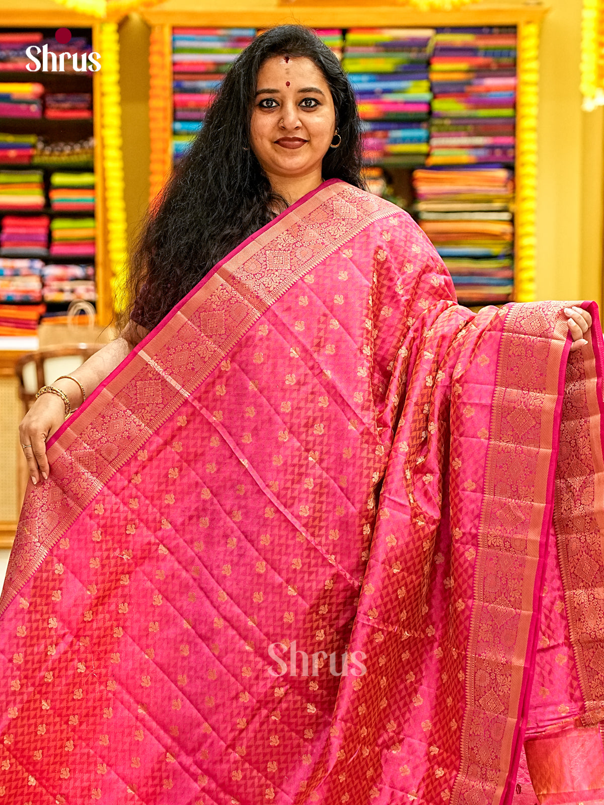 Semi Rawsilk Saree - EI21308