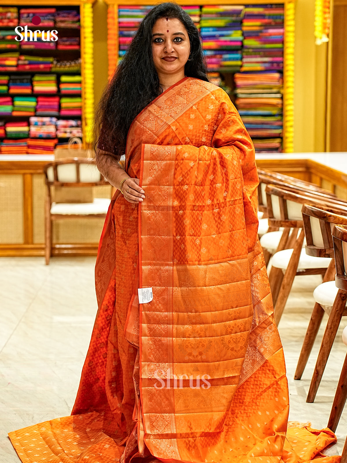 Semi Rawsilk Saree - EI21312