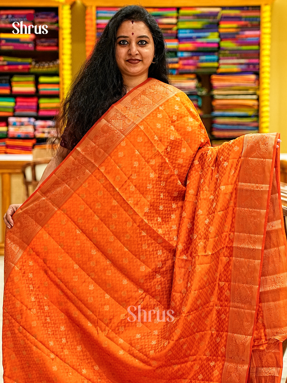 Semi Rawsilk Saree - EI21312