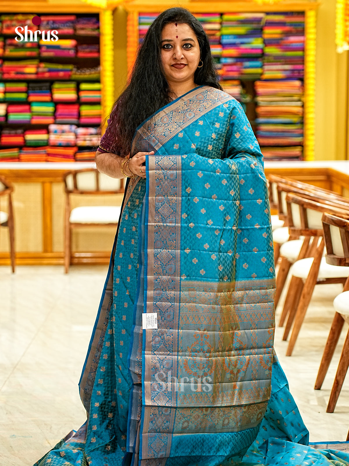 Semi Rawsilk Saree - EI21313