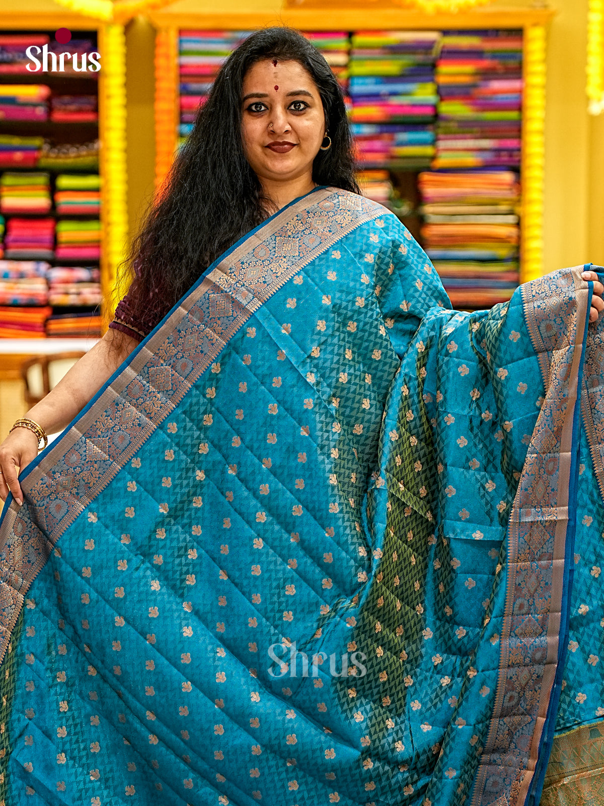 Semi Rawsilk Saree - EI21313
