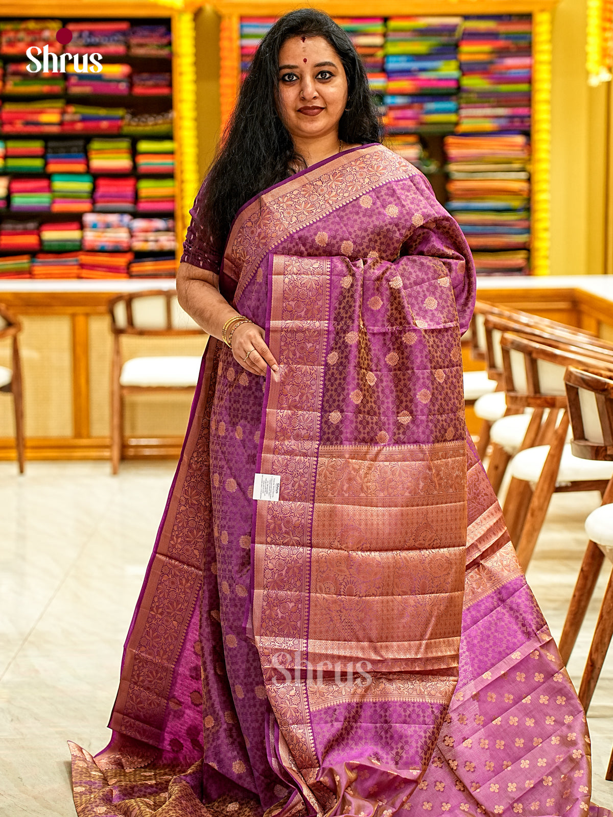 Semi Rawsilk Saree - EI21319