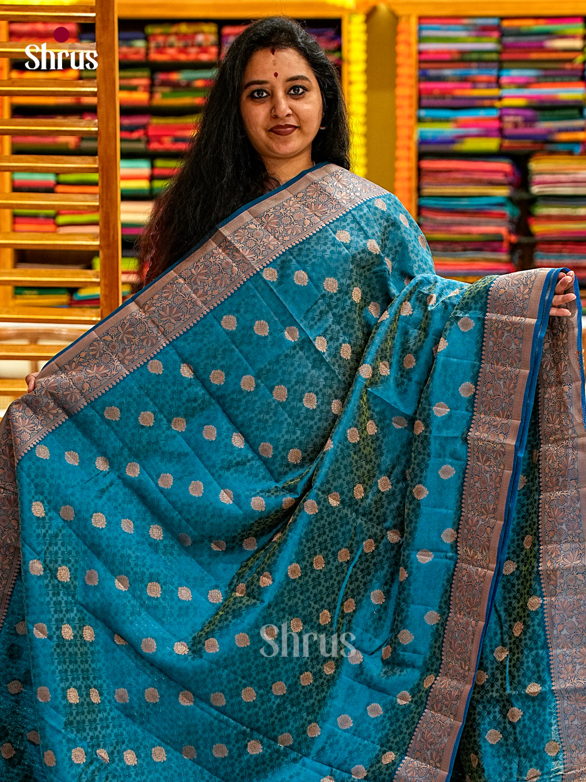 Semi Rawsilk Saree - EI21320