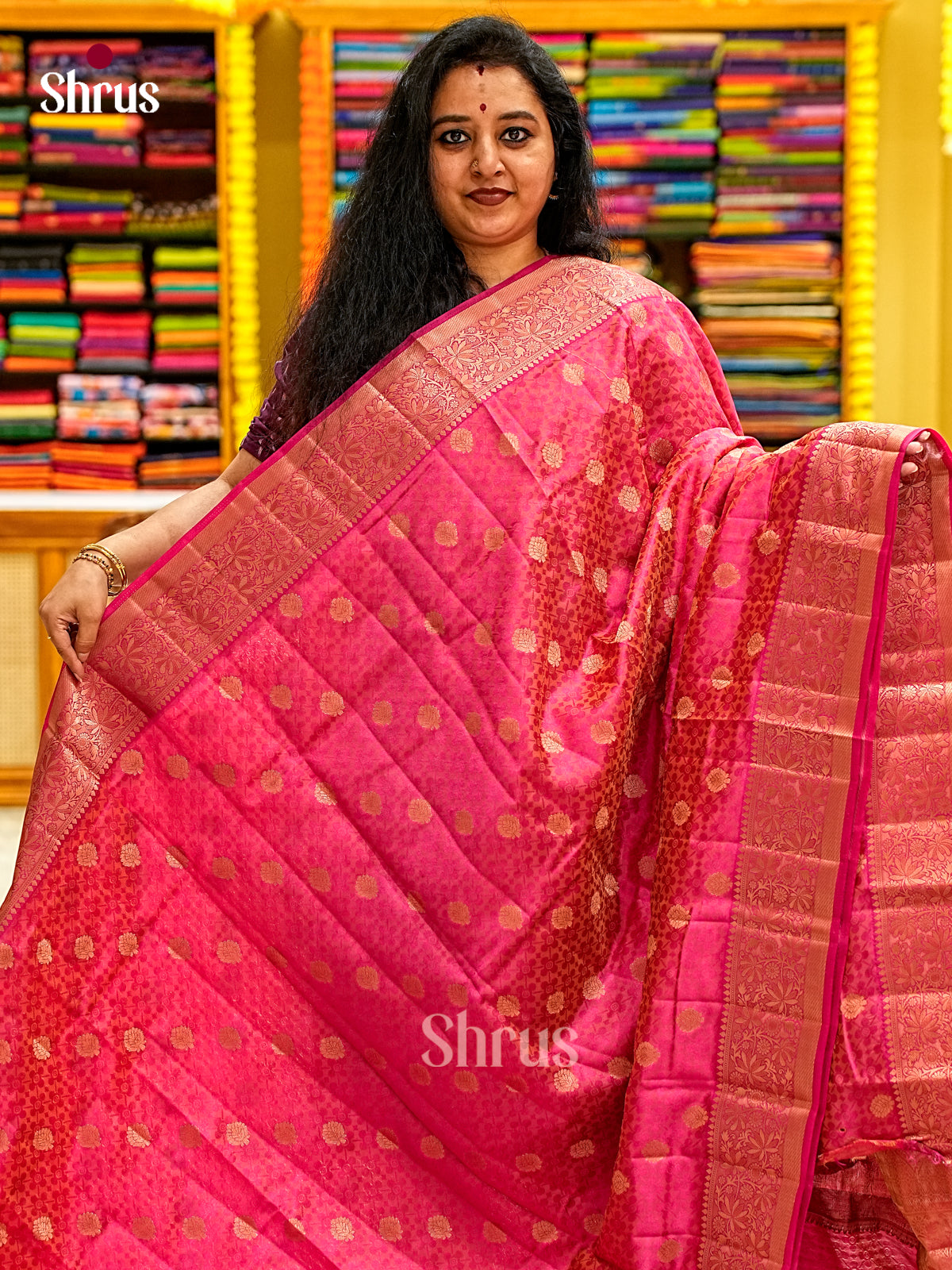 Semi Rawsilk Saree - EI21321