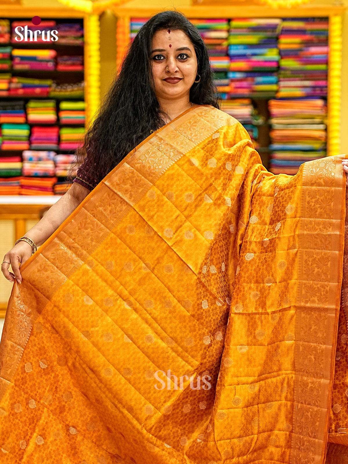 Semi Rawsilk Saree - EI21322