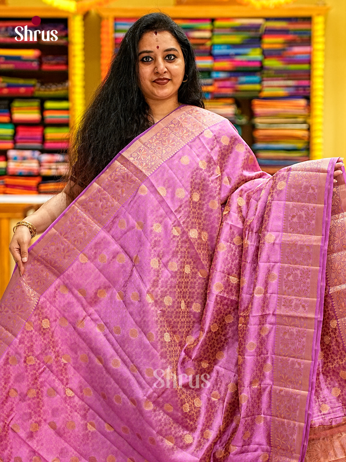 Semi Rawsilk Saree - EI21323