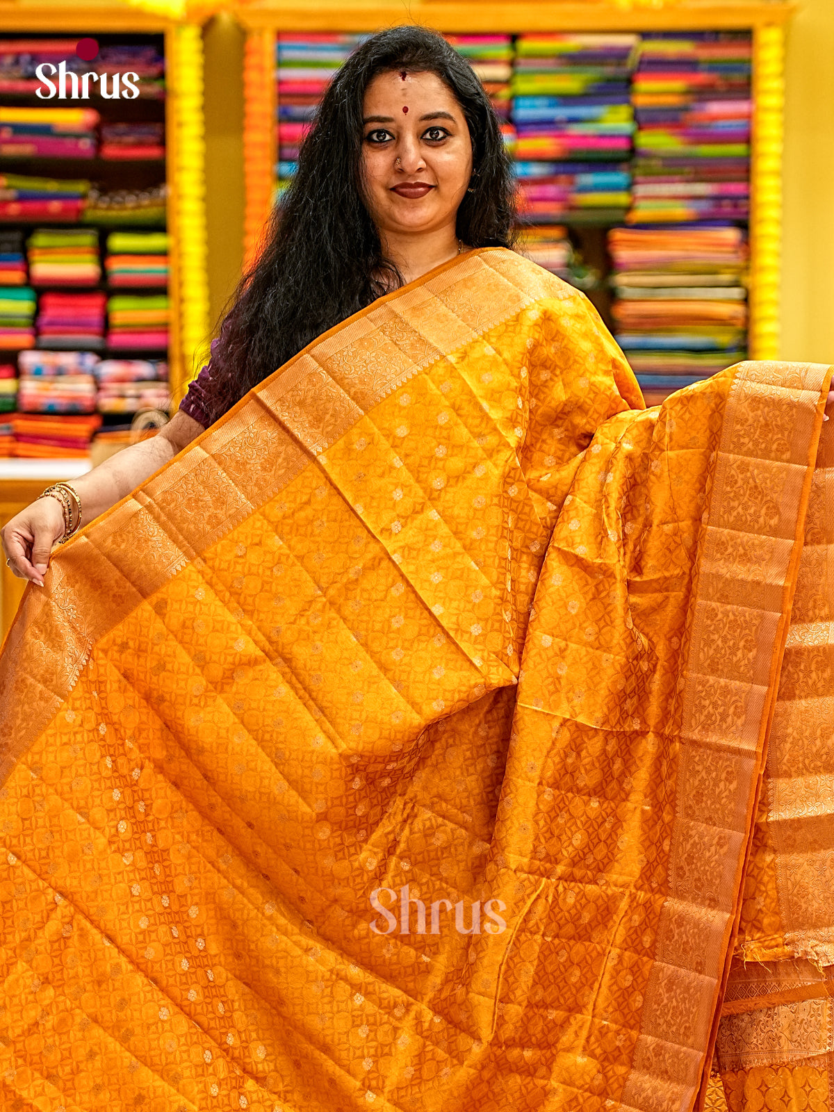 Semi Rawsilk Saree - EI21328